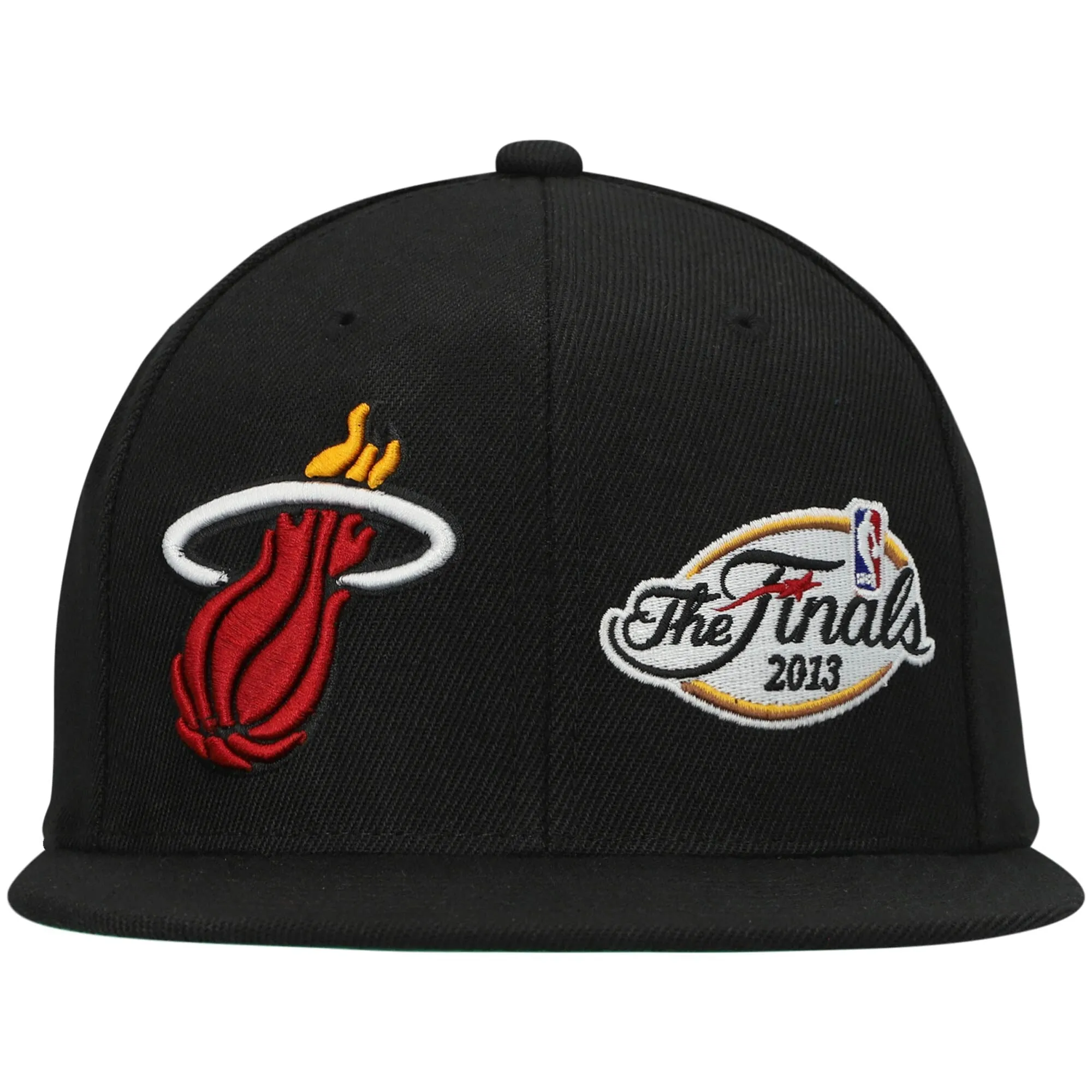 Mitchell & Ness Men's NBA Dual Whammy Snapback Heat Snapback Caps sold by Zulily product image thumbnail 2