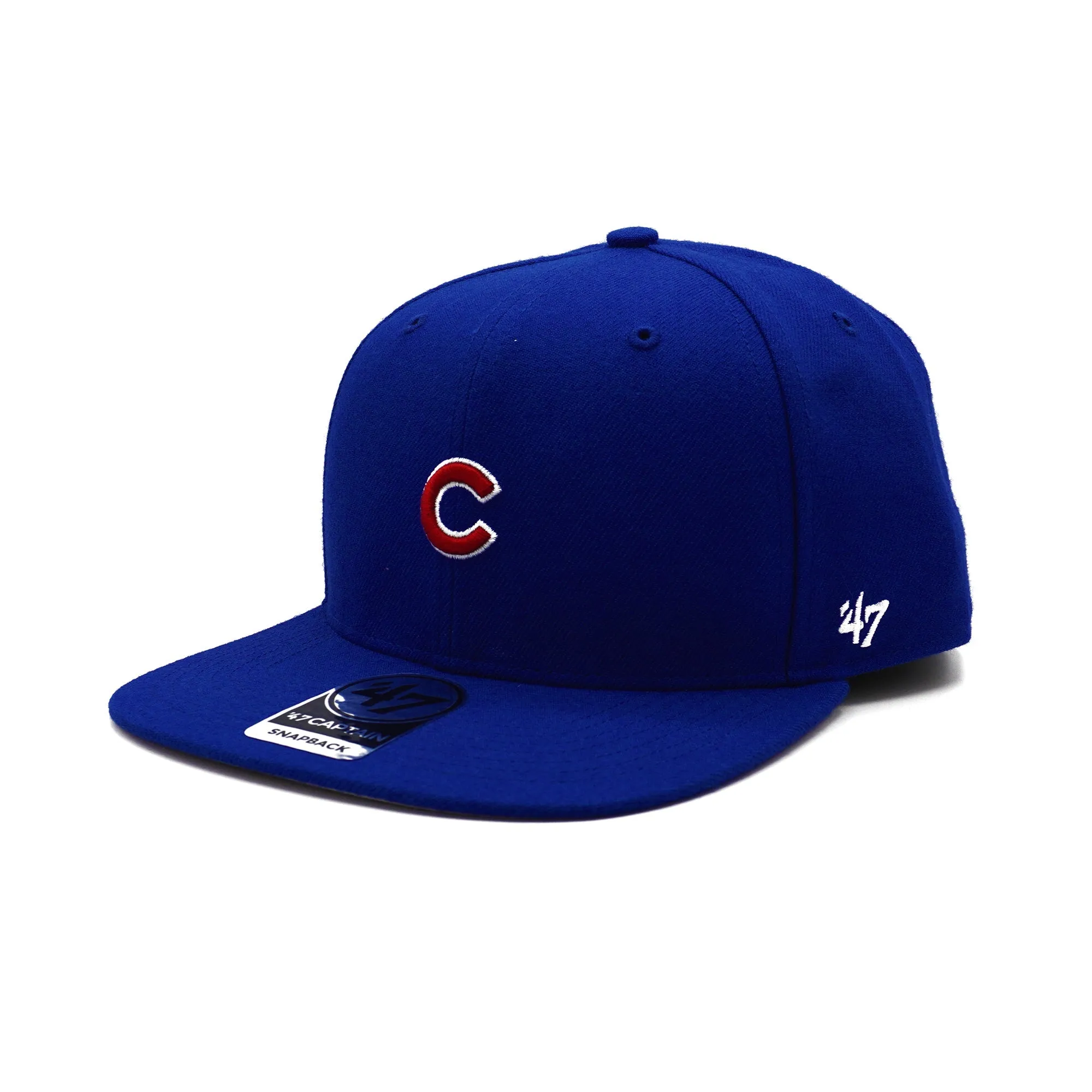 47 Brand Men's Chicago Cubs Captain Snapback Hats sold by Zulily
