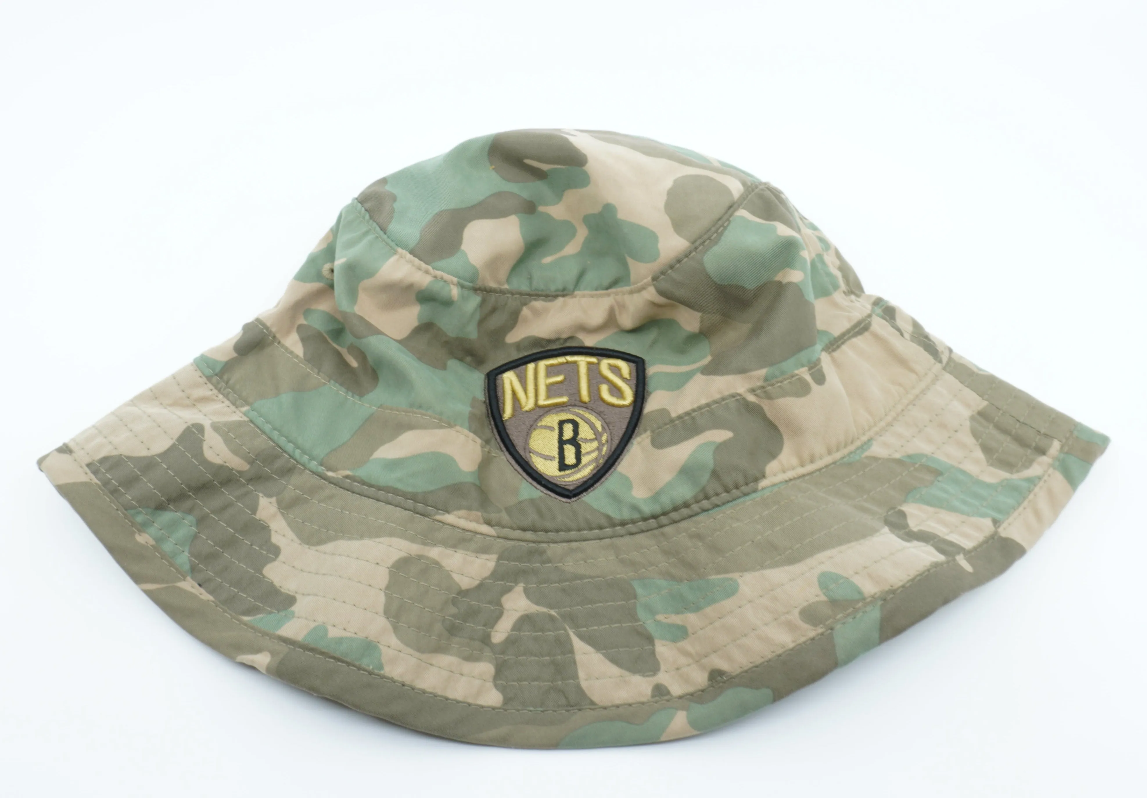 Mitchell & Ness Men's NBA Brooklyn Nets Camouflage Ambush Bucket Hat Hats sold by Zulily product image thumbnail 2