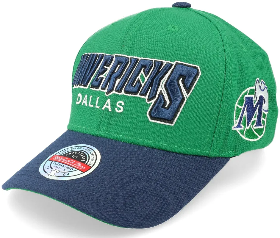 Mitchell & Ness Men's NBA Shredder Stretch Snapback Hwc Mavericks Snapback Caps made by Mitchell & Ness