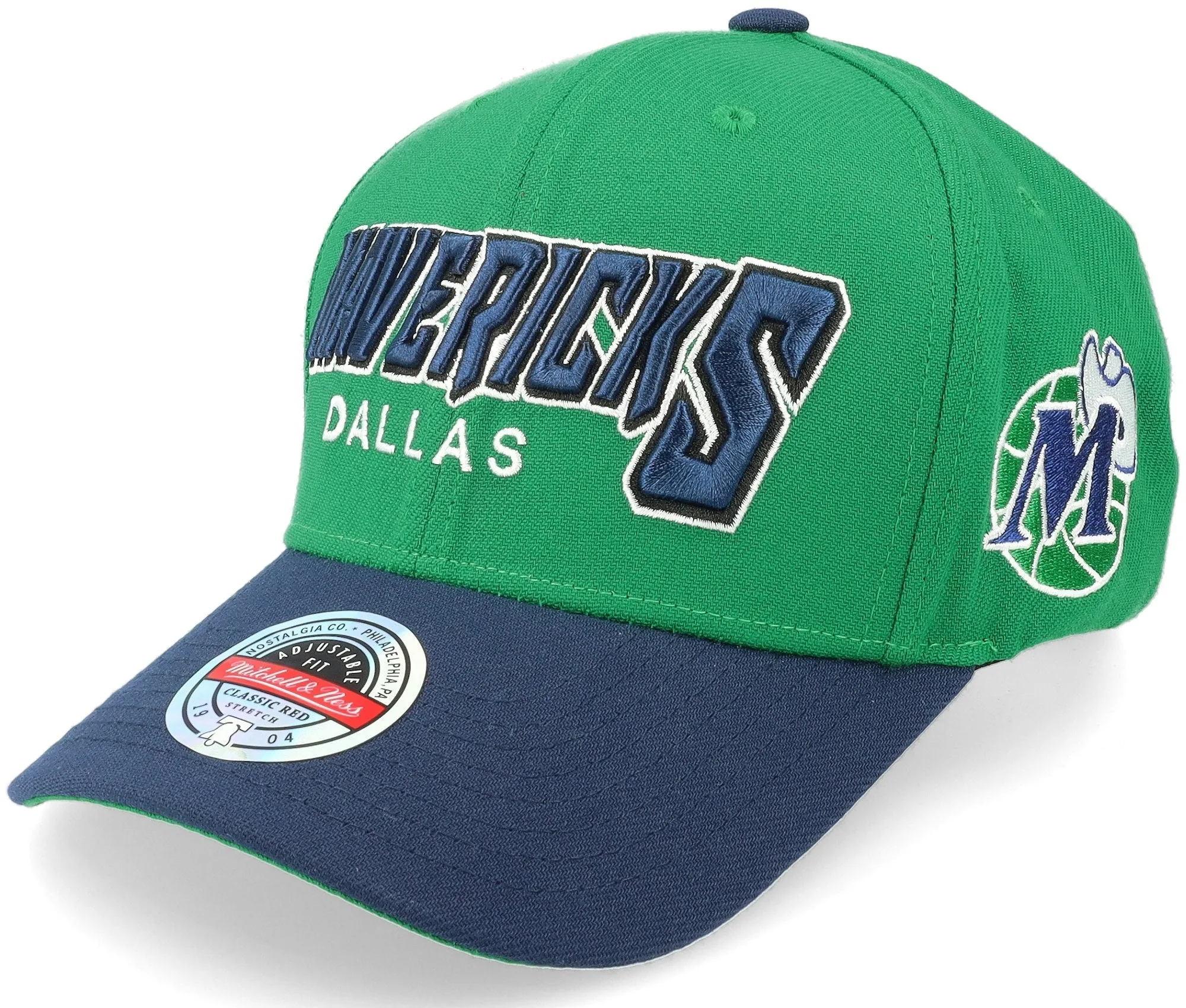 Mitchell & Ness Men's NBA Shredder Stretch Snapback Hwc Mavericks Snapback Caps sold by Zulily