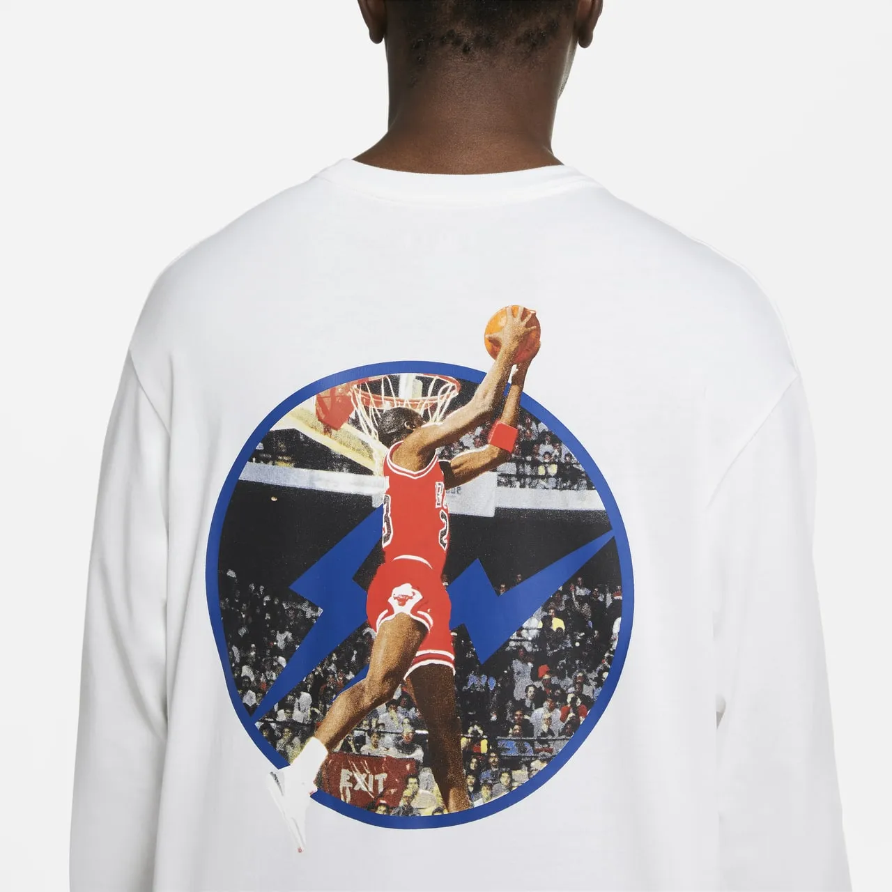Air Jordan Men's X Fragment Long-Sleeve T-Shirt sold by Zulily product image thumbnail 3