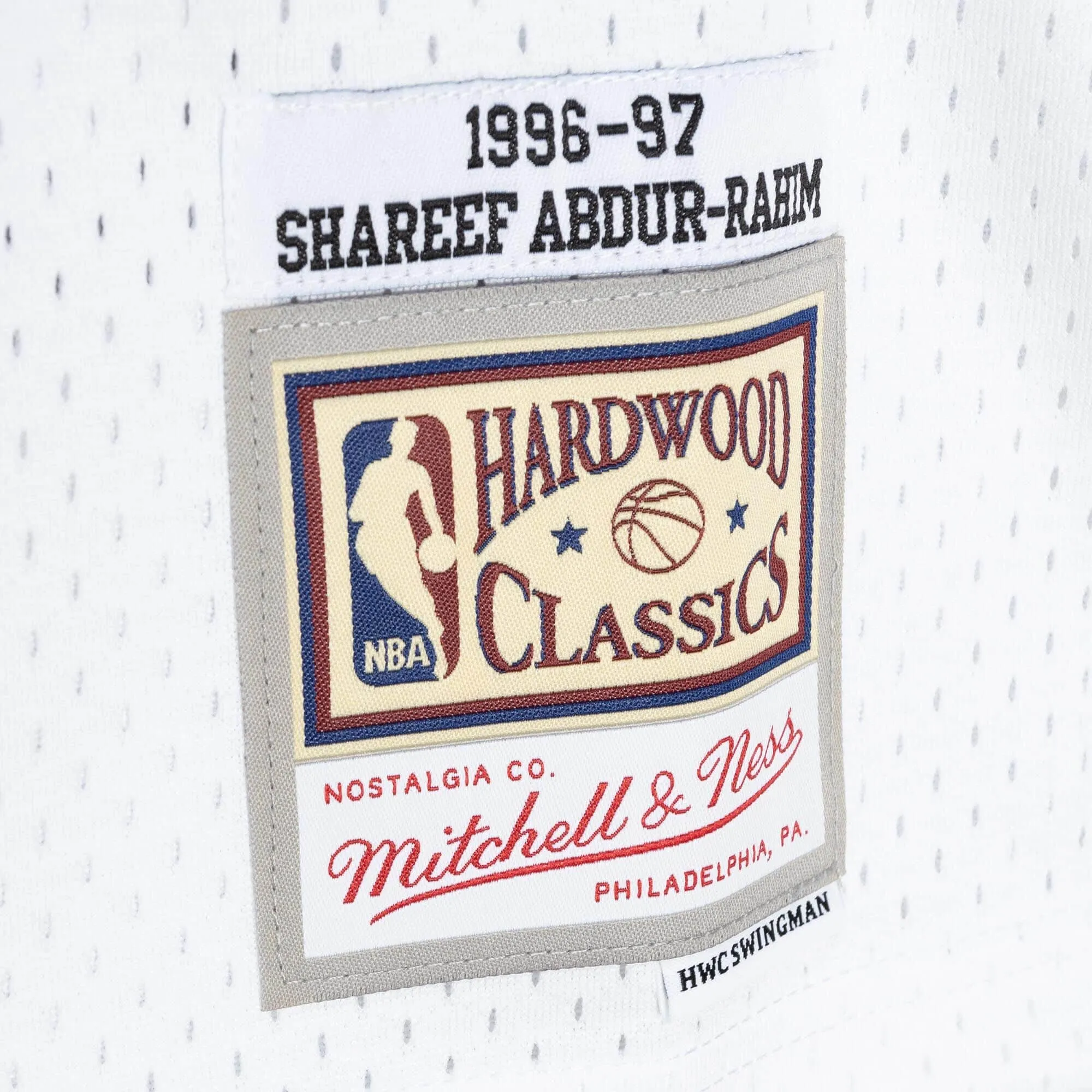 Mitchell & Ness NBA Swingman Jersey Vancouver Grizzlies 96 Shareef Abdur-Rahim sold by Zulily product image thumbnail 4