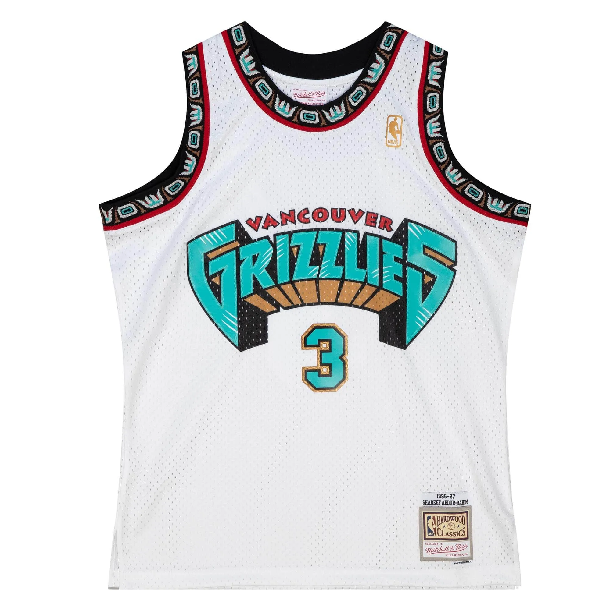Mitchell & Ness NBA Swingman Jersey Vancouver Grizzlies 96 Shareef Abdur-Rahim sold by Zulily