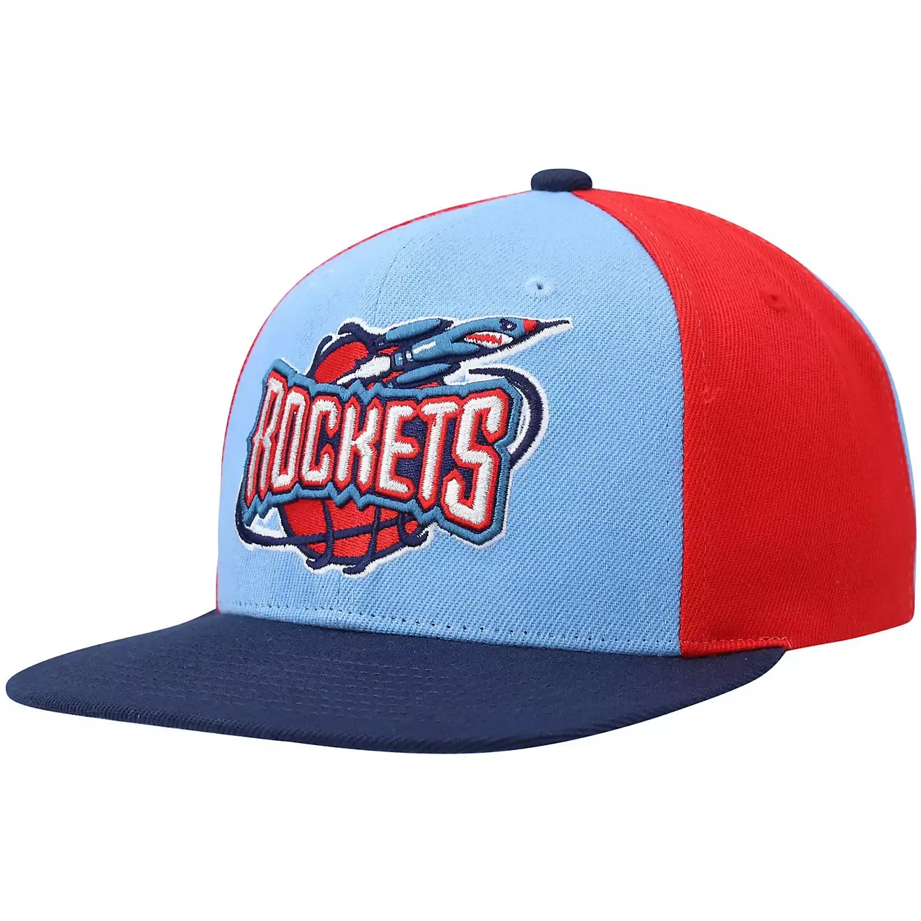 Mitchell & Ness Men's NBA On The Block Snapback Hwc Rockets Snapback Caps sold by Zulily product image thumbnail 3