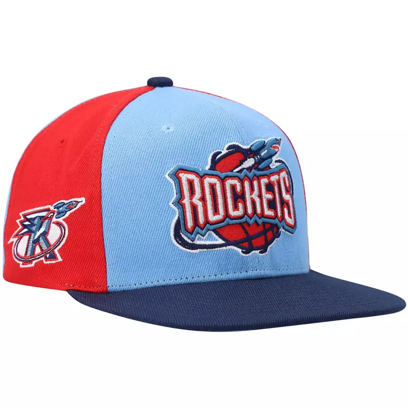 Mitchell & Ness Men's NBA On The Block Snapback Hwc Rockets Snapback Caps sold by Zulily