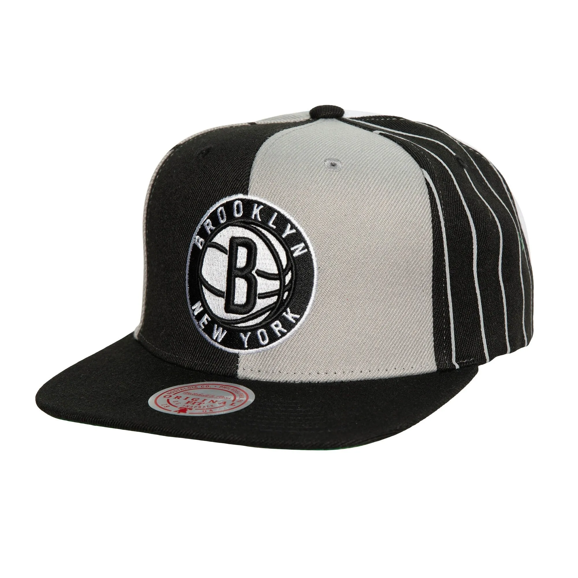 Mitchell & Ness Men's NBA What The Pinstripe Nets Hats sold by Zulily