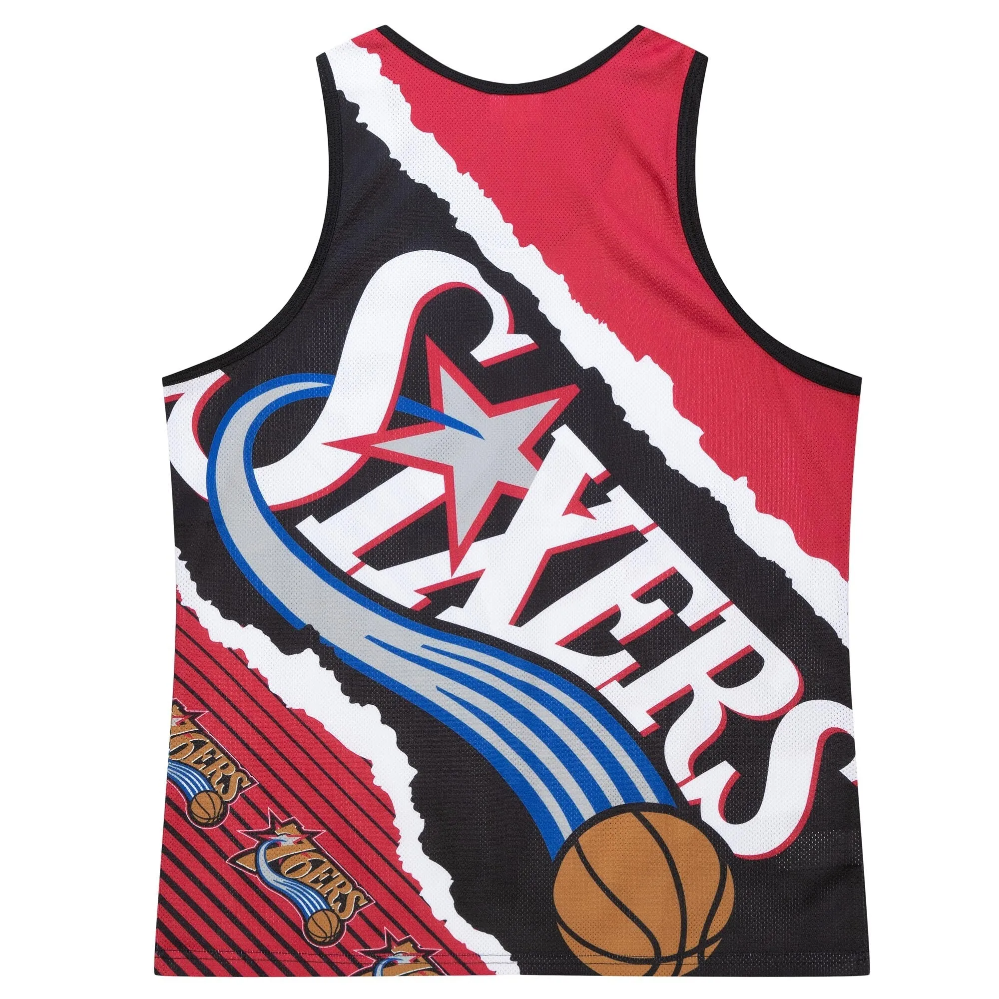 Mitchell & Ness Men's Jumbotron 2.0 Sublimated Tank 76Ers Tank Tops sold by Zulily product image thumbnail 3