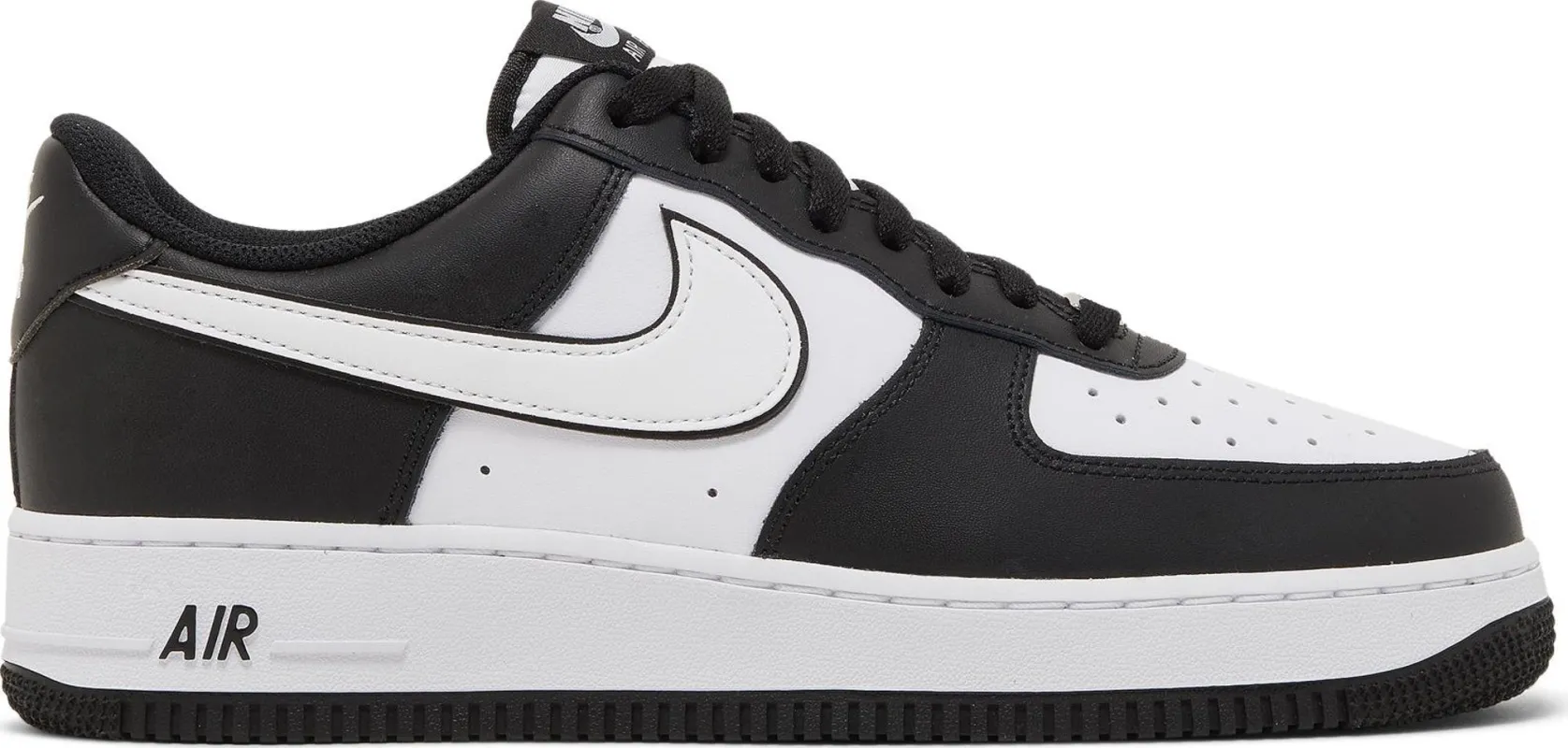Nike Men's Air Force 1 Low '07 'White Swoosh Panda' Sneakers sold by Zulily