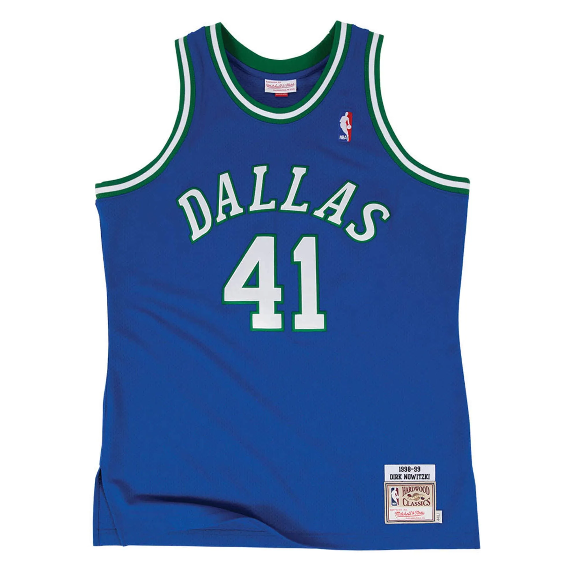 Mitchell & Ness NBA Authentic Road Jersey Dallas Mavericks 98 Dirk Nowitzki sold by Zulily
