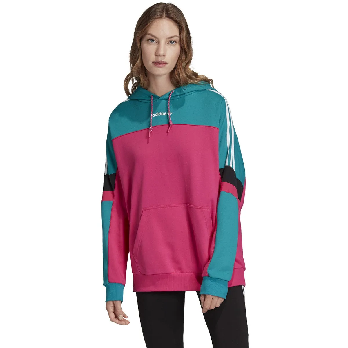 adidas Women's Originals Boyfriend Hoodie Sweaters sold by Zulily product image thumbnail 3