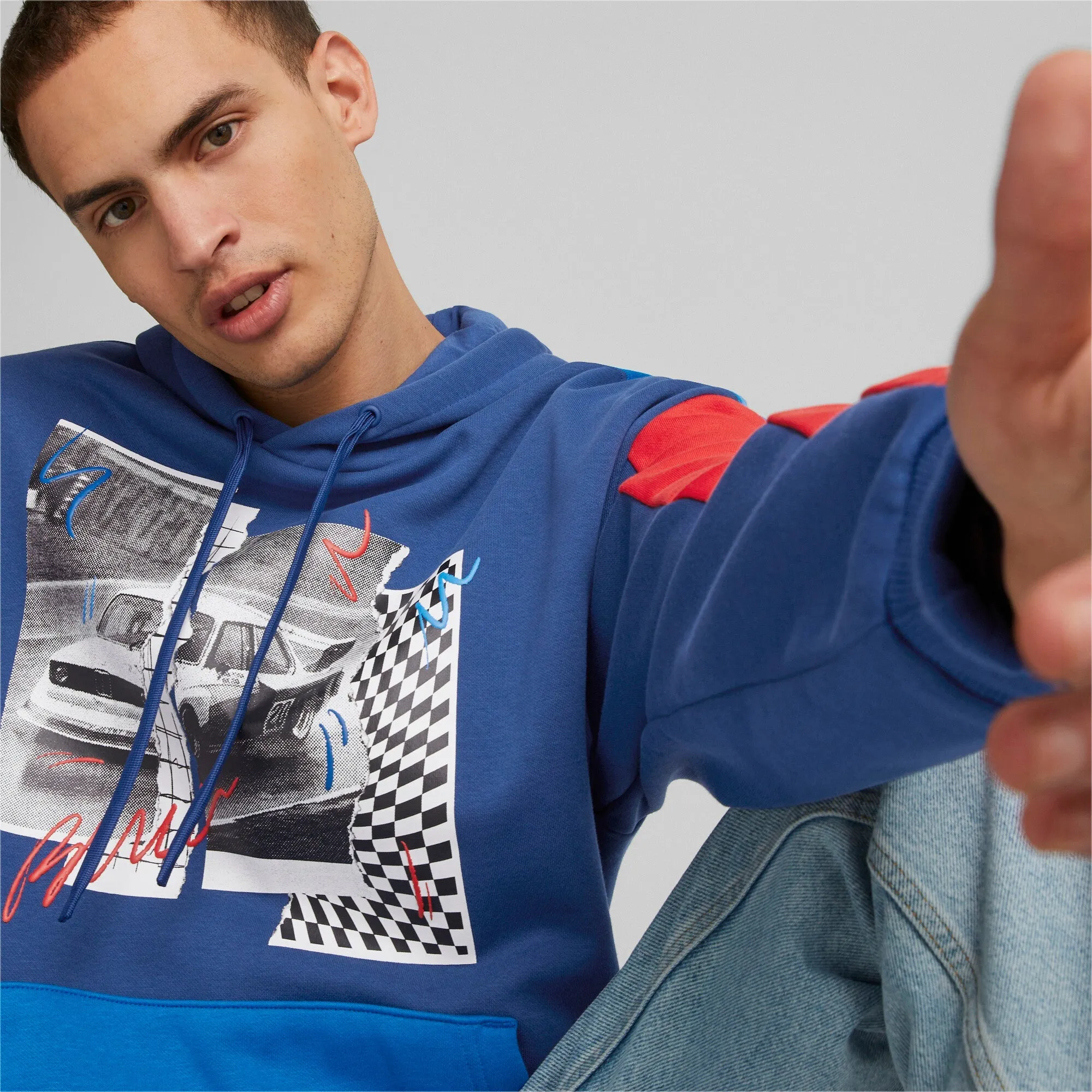 Puma Men's Bmw Motorsport Graphic Hoodie Hoodies sold by Zulily product image thumbnail 4