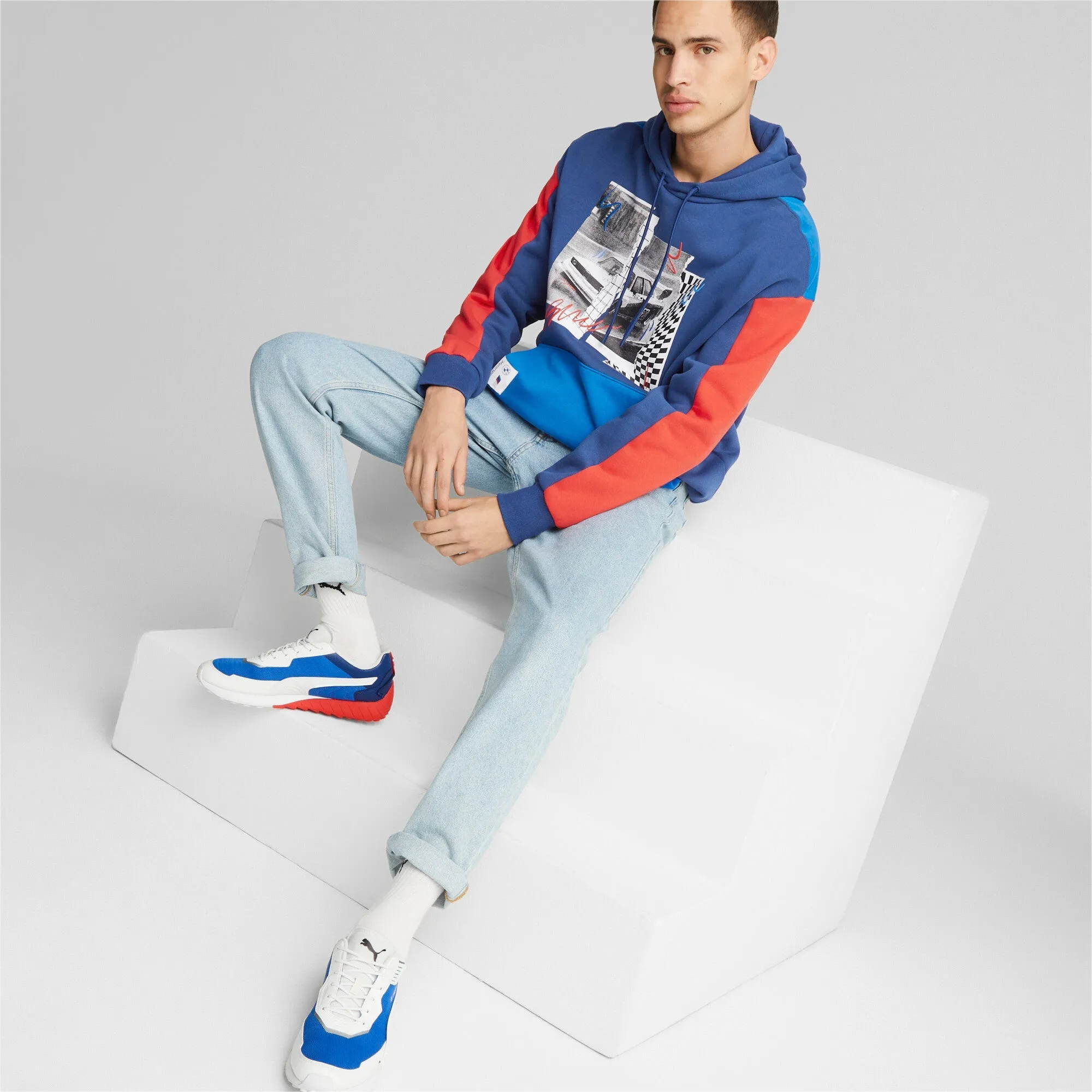 Puma Men's Bmw Motorsport Graphic Hoodie Hoodies sold by Zulily product image thumbnail 3