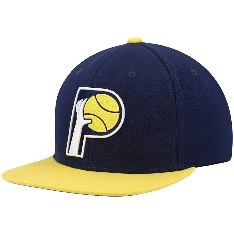 Mitchell & Ness Men's NBA Team 2 Tone 2.0 Snapback Hwc Pacers Snapback Caps sold by Zulily