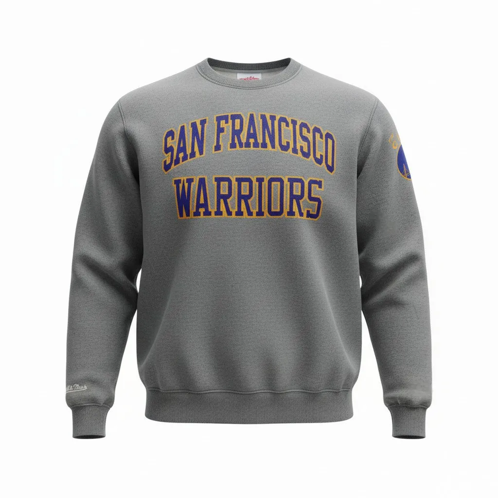 Mitchell & Ness Men's NBA Golden State Warriors The City" Fleece Crew Sweater sold by Zulily