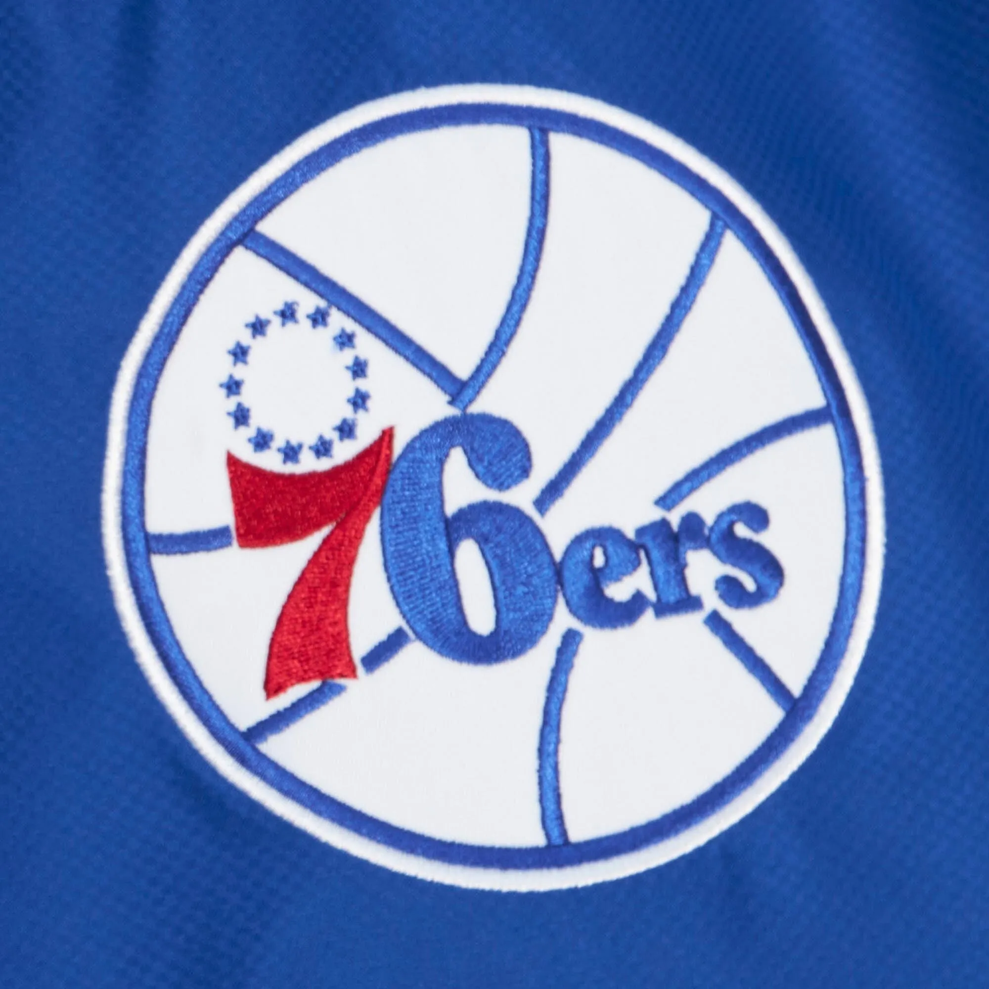 Mitchell & Ness Men's NBA Team Origins Pullover Anorak 76Ers sold by Zulily product image thumbnail 4