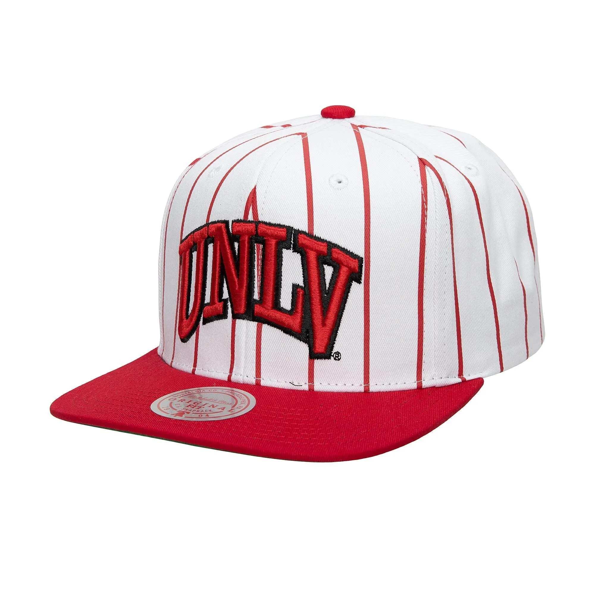 Mitchell & Ness Men's Ncaa Retro Pinstripe Snapback Unlv Snapback Caps sold by Zulily