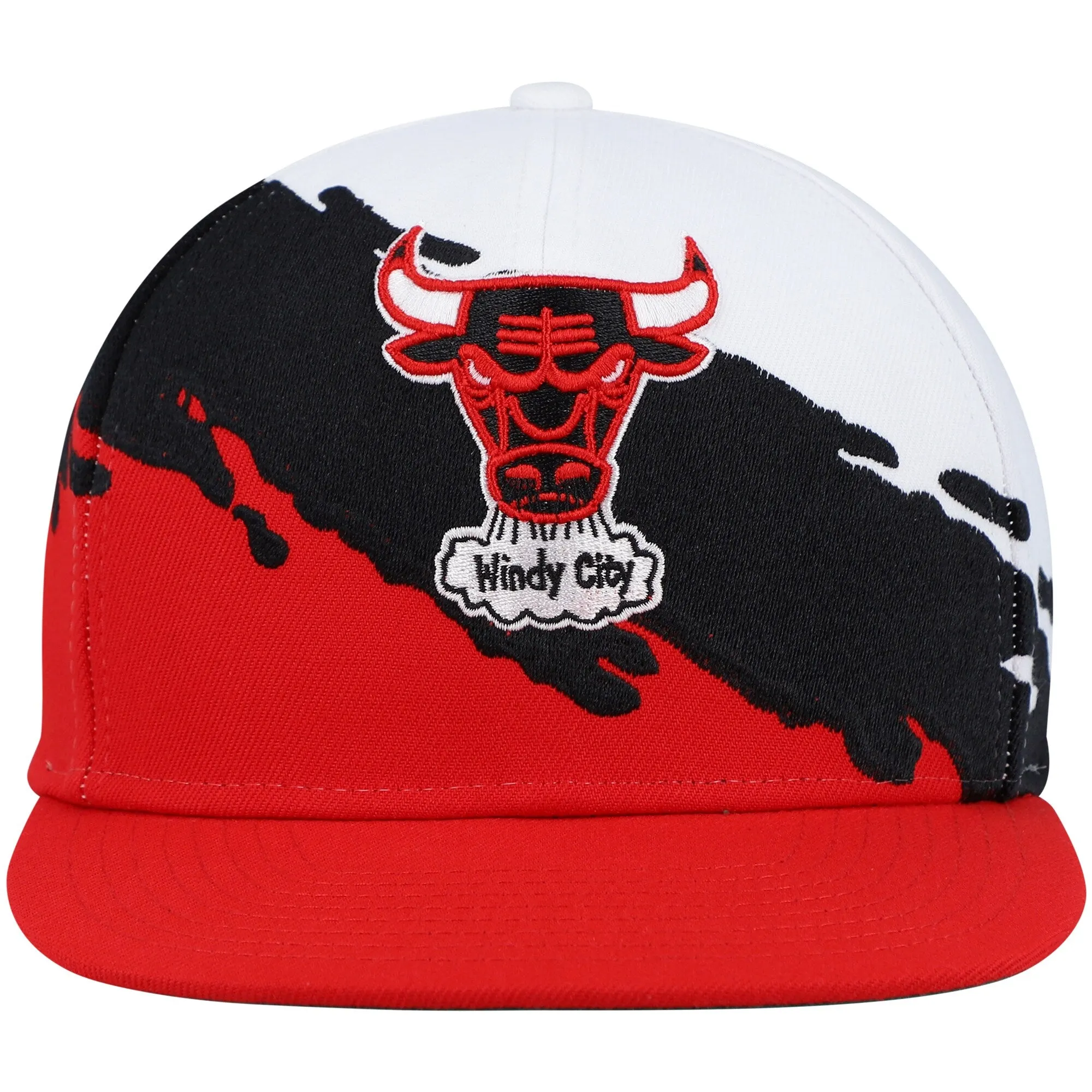 Mitchell & Ness Men's NBA Chicago Bulls Paintbrush Snapback Hwc Snapback Caps sold by Zulily product image thumbnail 2