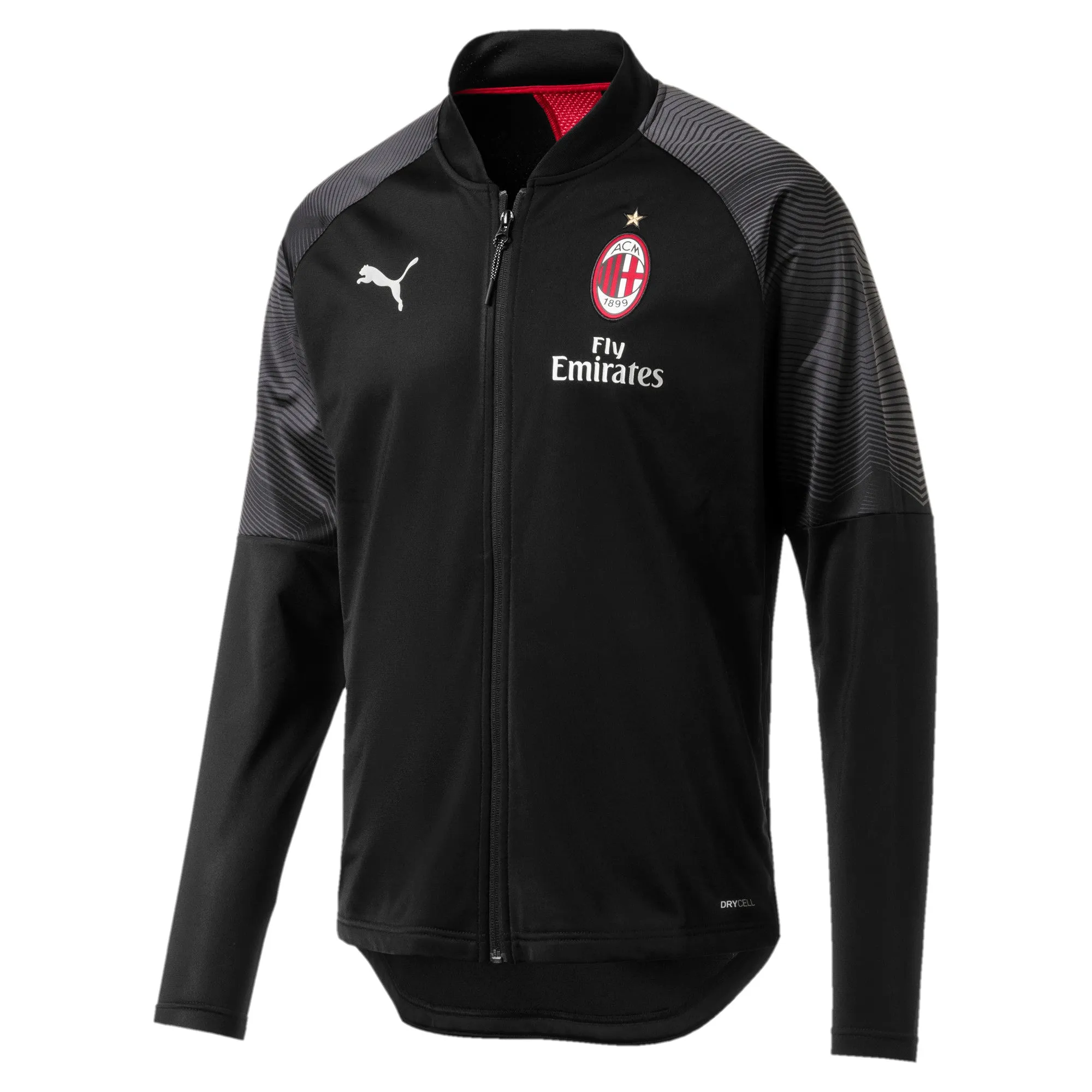 Puma Men's Ac Milan Stadium Poly Jacket W/ Sponsor Jackets sold by Zulily