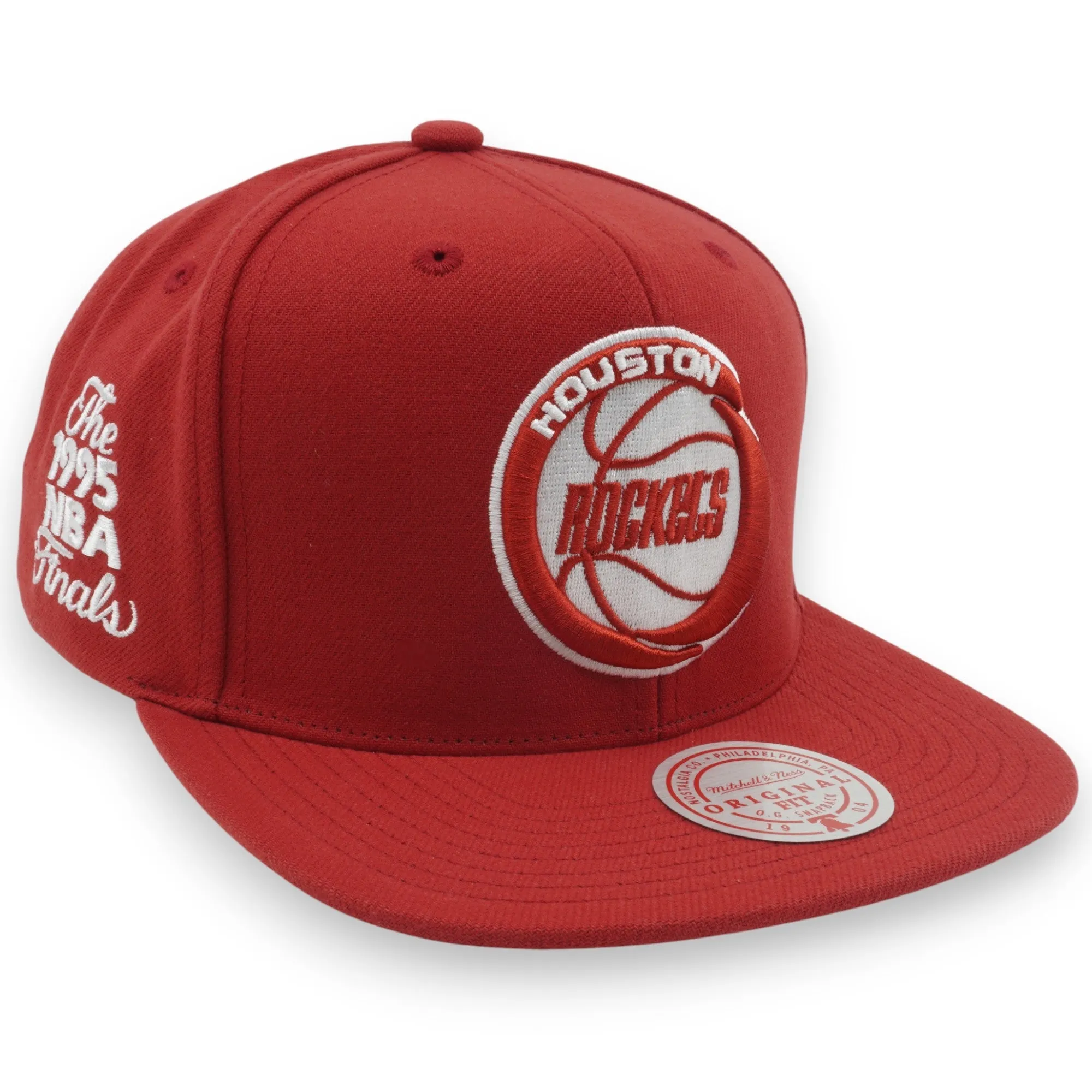 Mitchell & Ness Men's NBA Back To Basics Snapback Hwc Rockets Snapback Caps sold by Zulily