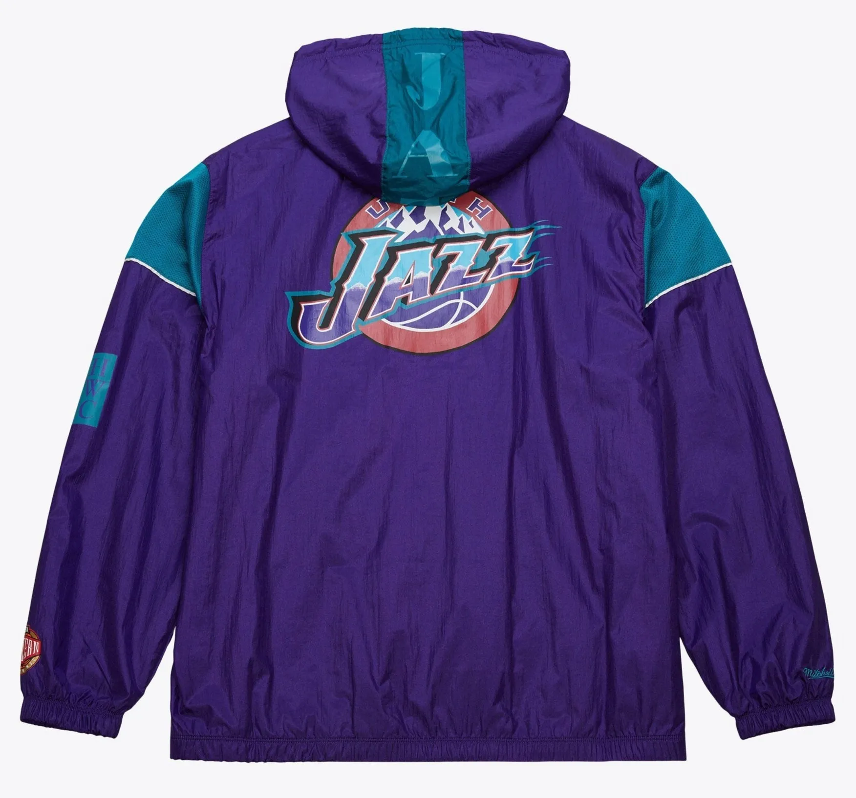 Mitchell & Ness Men's NBA Team Og 3.0 Anorak Vintage Logo Jazz sold by Zulily product image thumbnail 2