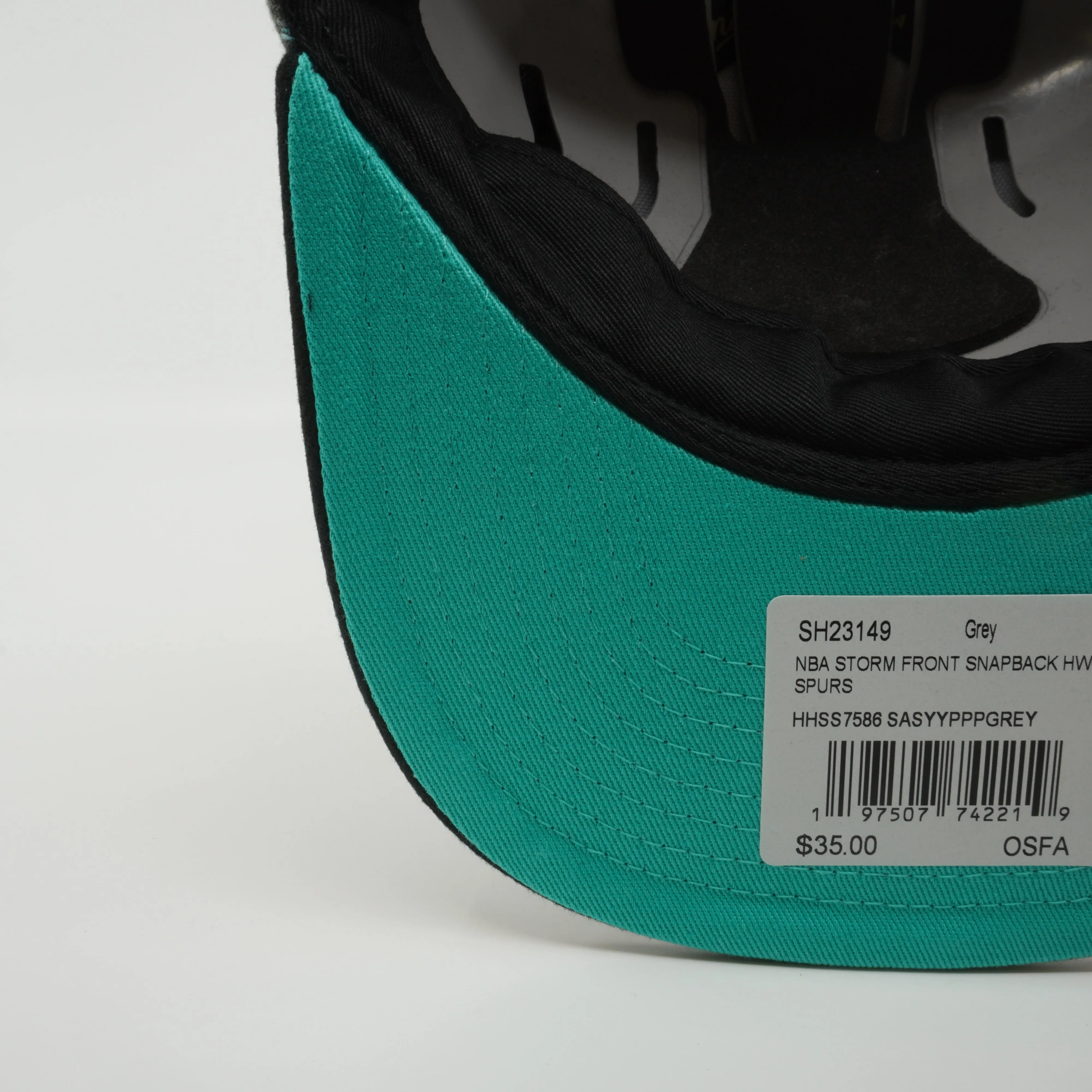 Mitchell & Ness Men's NBA Storm Front Snapback Hwc Spurs Snapback Caps sold by Zulily product image thumbnail 5