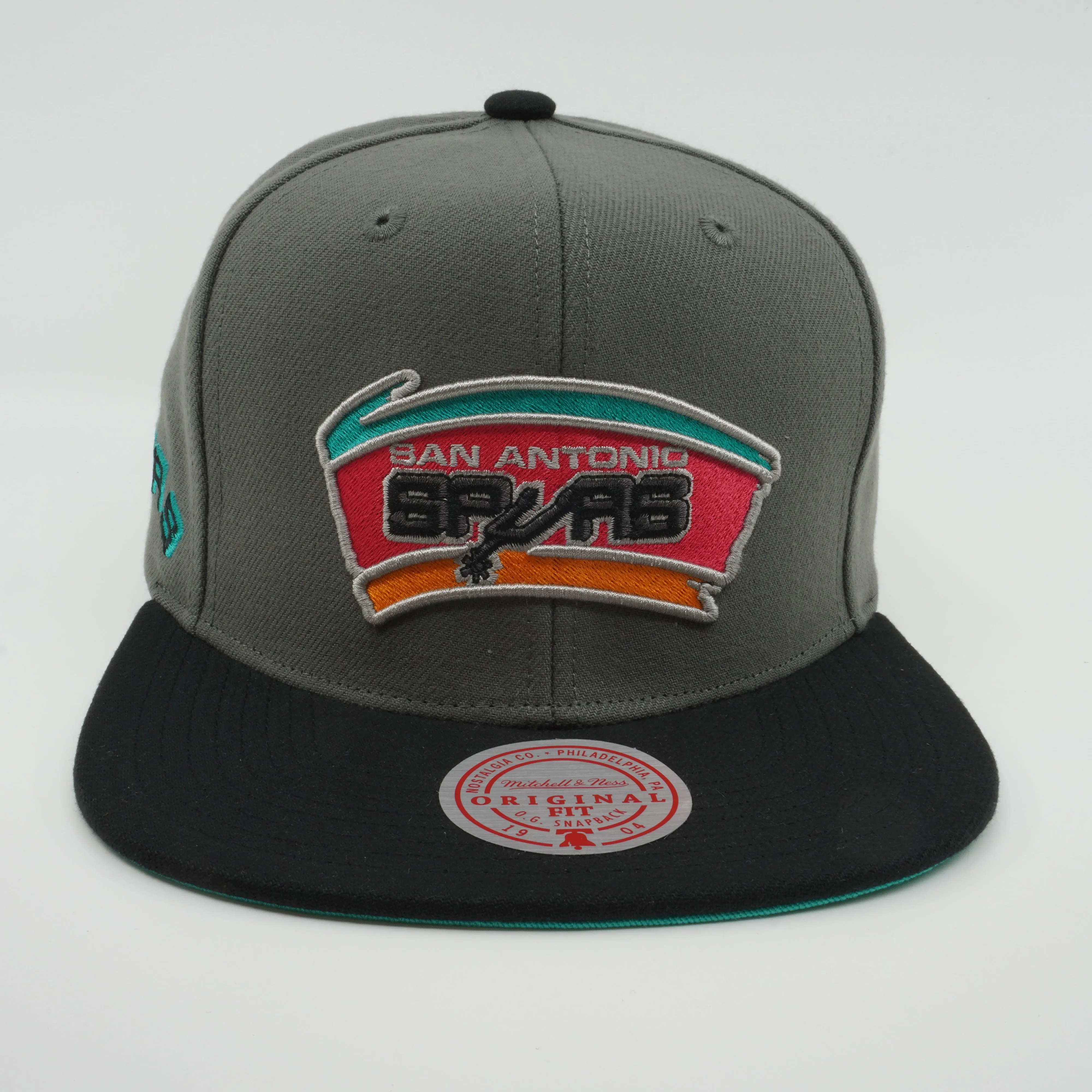 Mitchell & Ness Men's NBA Storm Front Snapback Hwc Spurs Snapback Caps sold by Zulily product image thumbnail 2