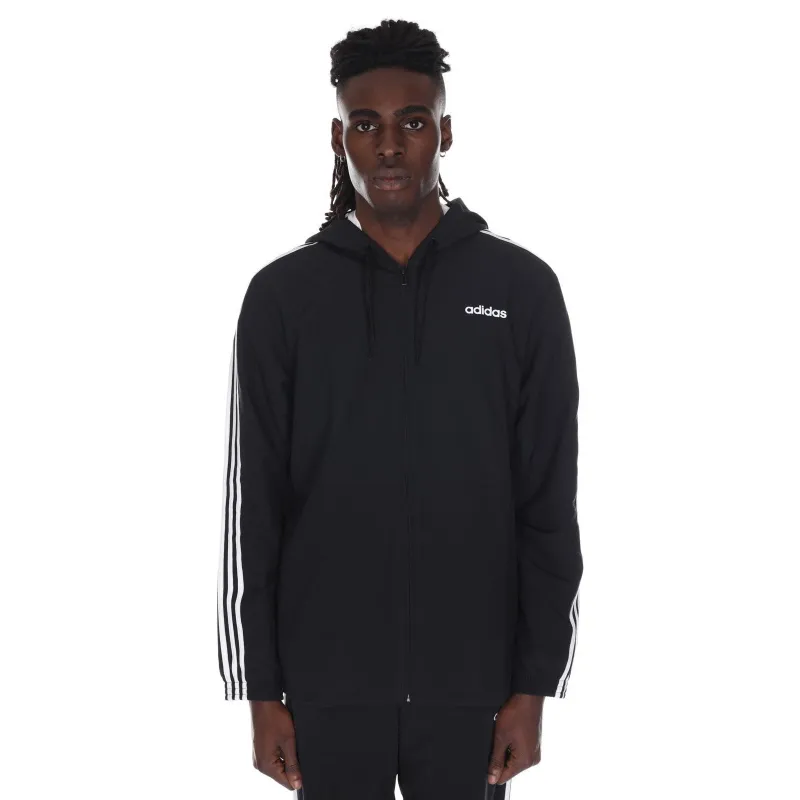adidas Men's Essentials 3-Stripes Woven Windbreaker Windbreakers made by Adidas