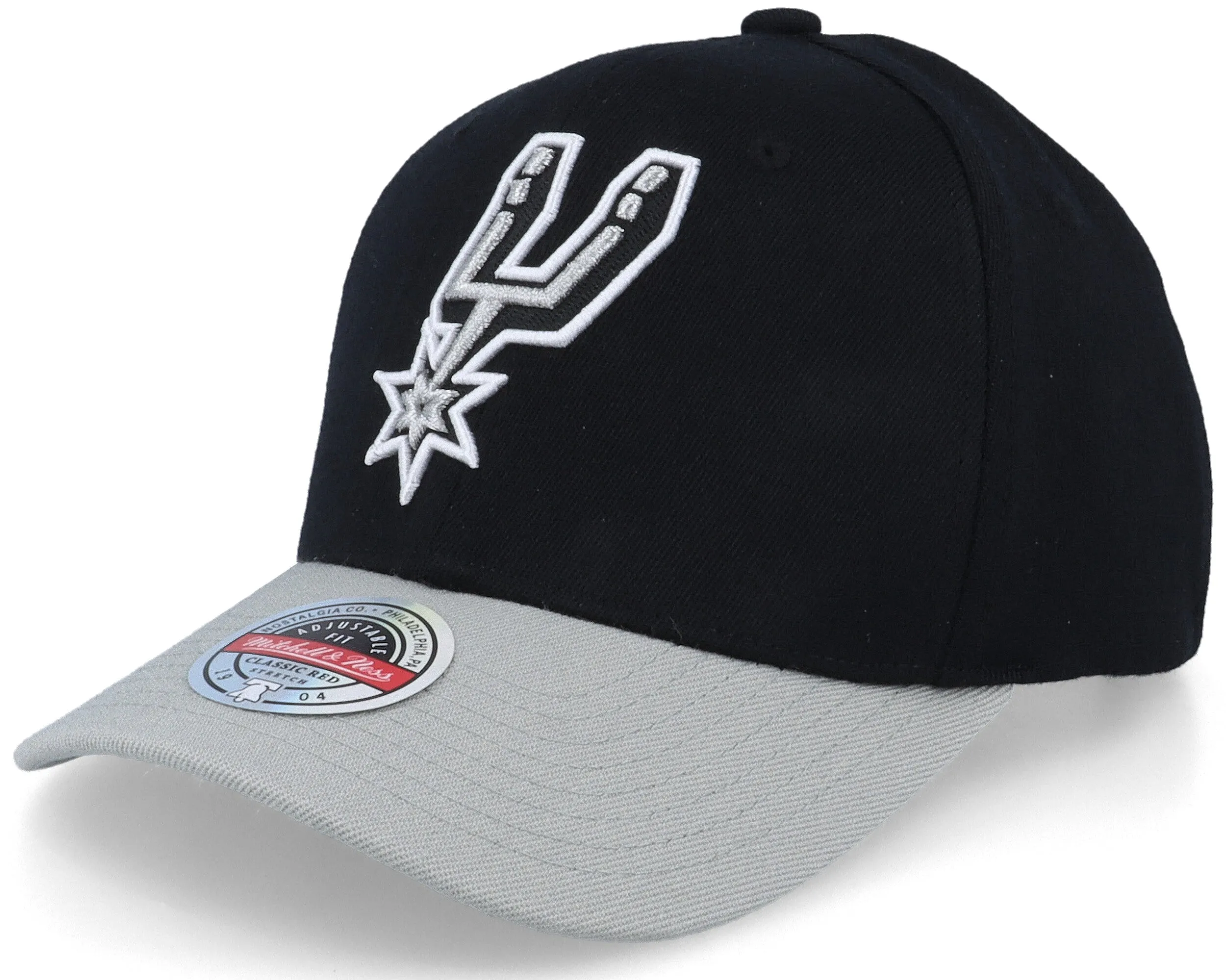 Mitchell & Ness Men's NBA Team 2 Tone 2.0 Stretch Snapback NBA Spurs Snapback Caps sold by Zulily