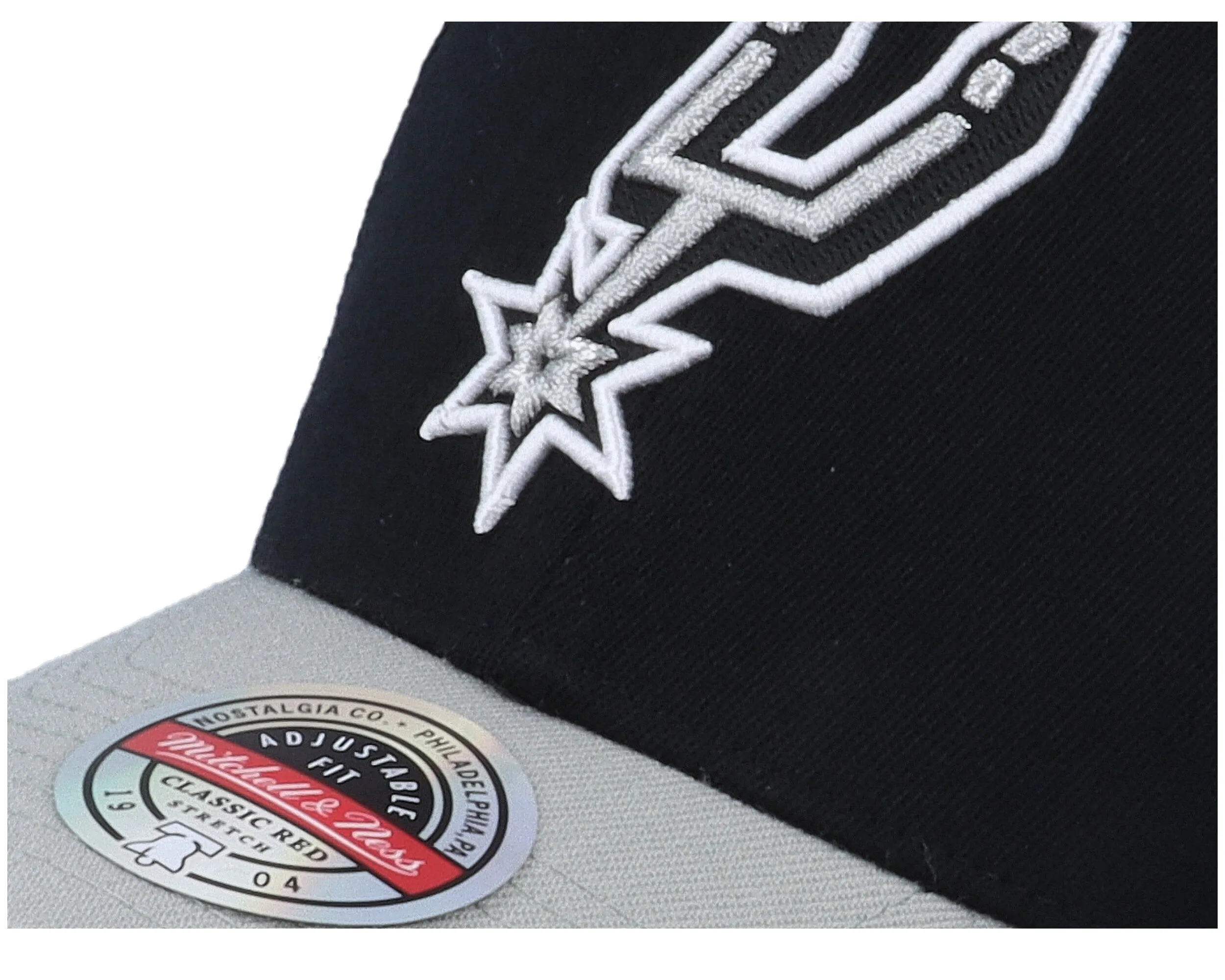 Mitchell & Ness Men's NBA Team 2 Tone 2.0 Stretch Snapback NBA Spurs Snapback Caps sold by Zulily product image thumbnail 5