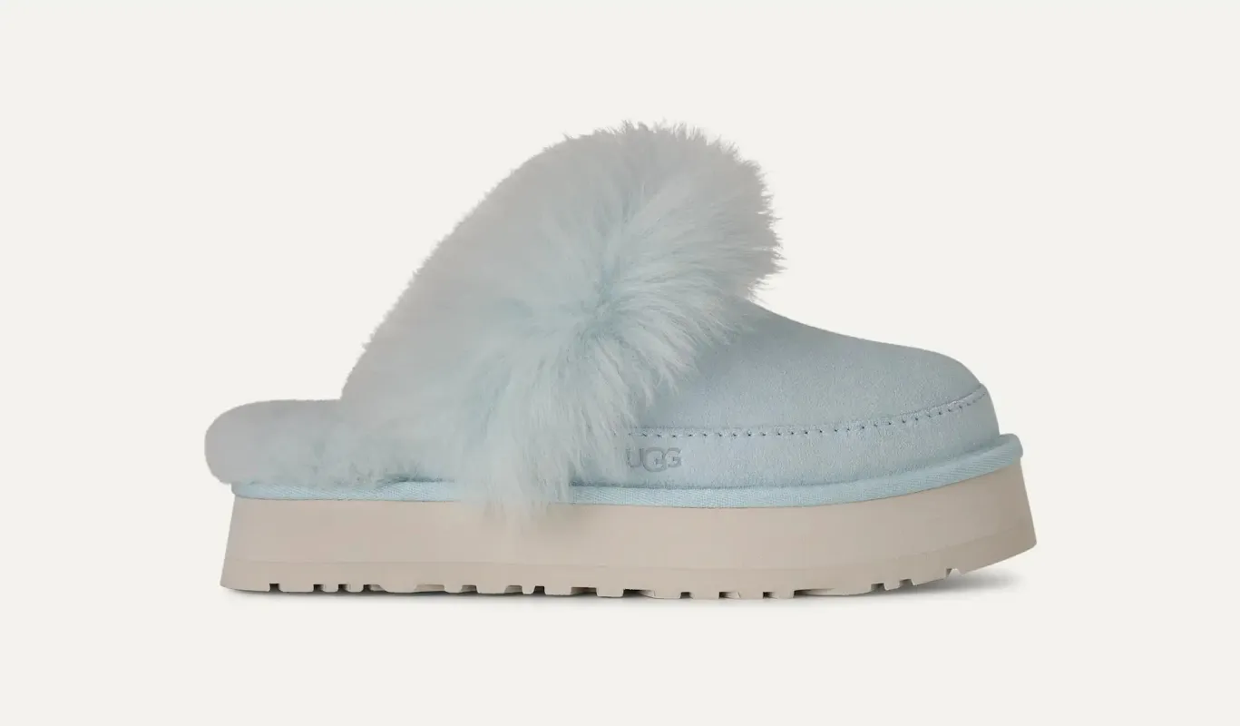 UGG Women's Disquette Chalet Slipper 'Reef Blue' made by UGG