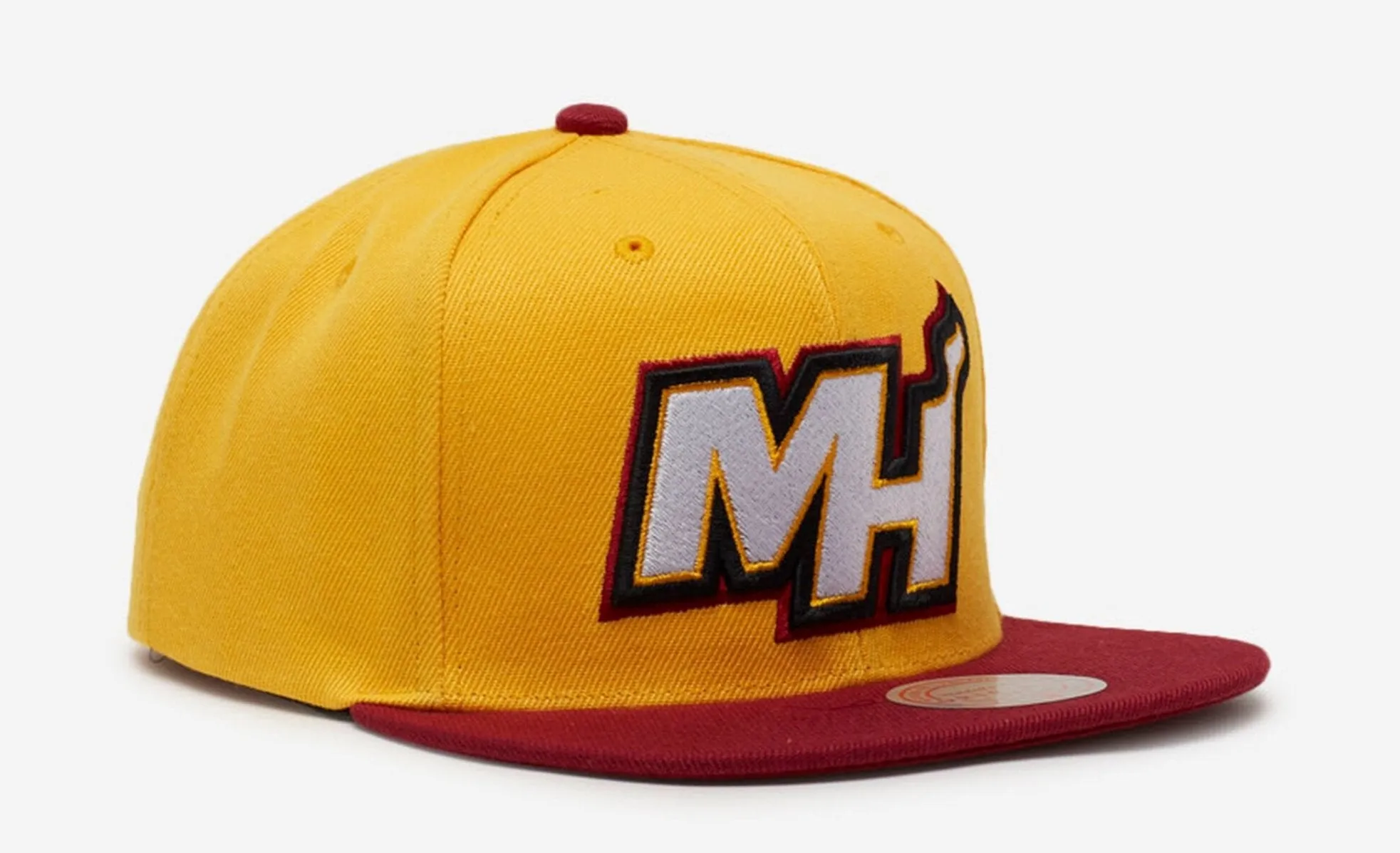Mitchell & Ness Men's NBA Core Basic Snapback Heat Snapback Caps sold by Zulily product image thumbnail 3