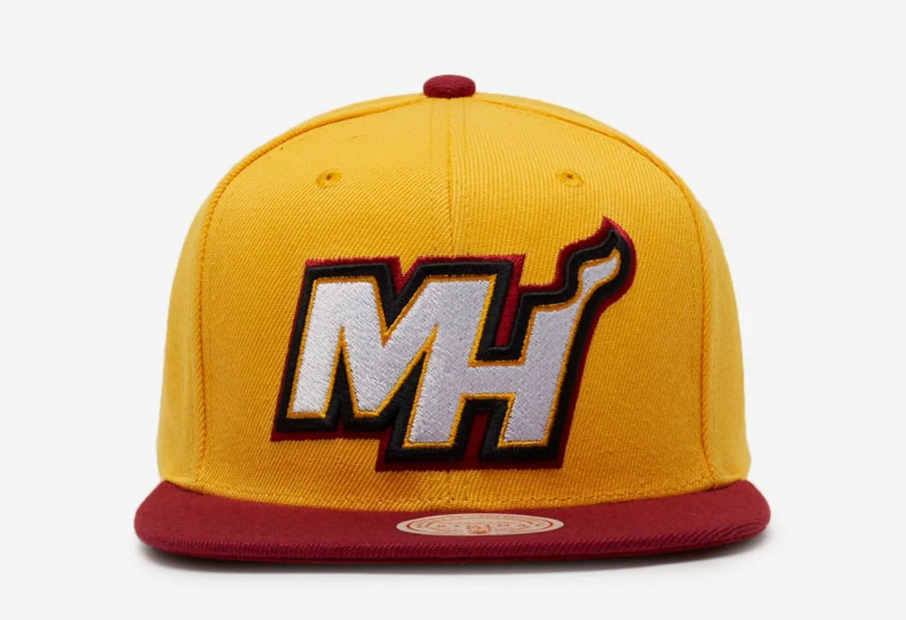 Mitchell & Ness Men's NBA Core Basic Snapback Heat Snapback Caps sold by Zulily product image thumbnail 2