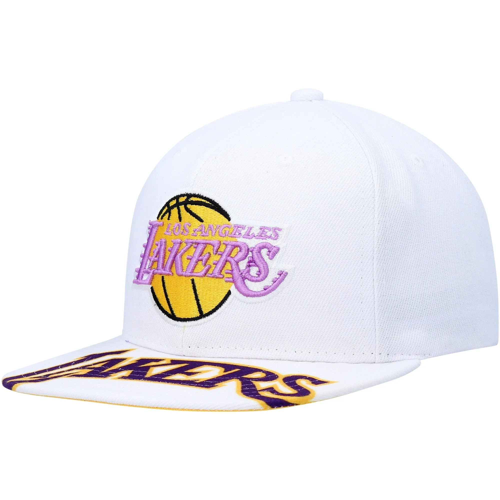 Mitchell & Ness Men's NBA Swingman Pop Snapback Hwc Lakers Snapback Caps sold by Zulily