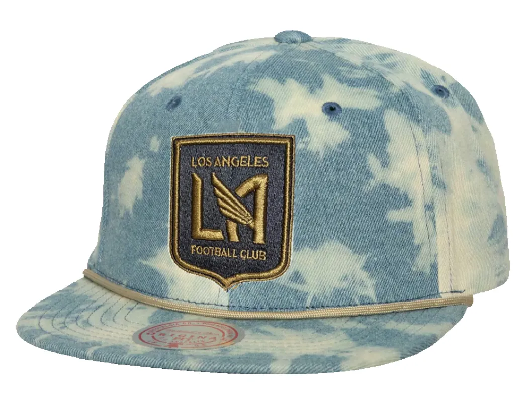 Mitchell & Ness Men's Mls Acid Wash Snapback Lafc Snapback Caps made by Mitchell & Ness