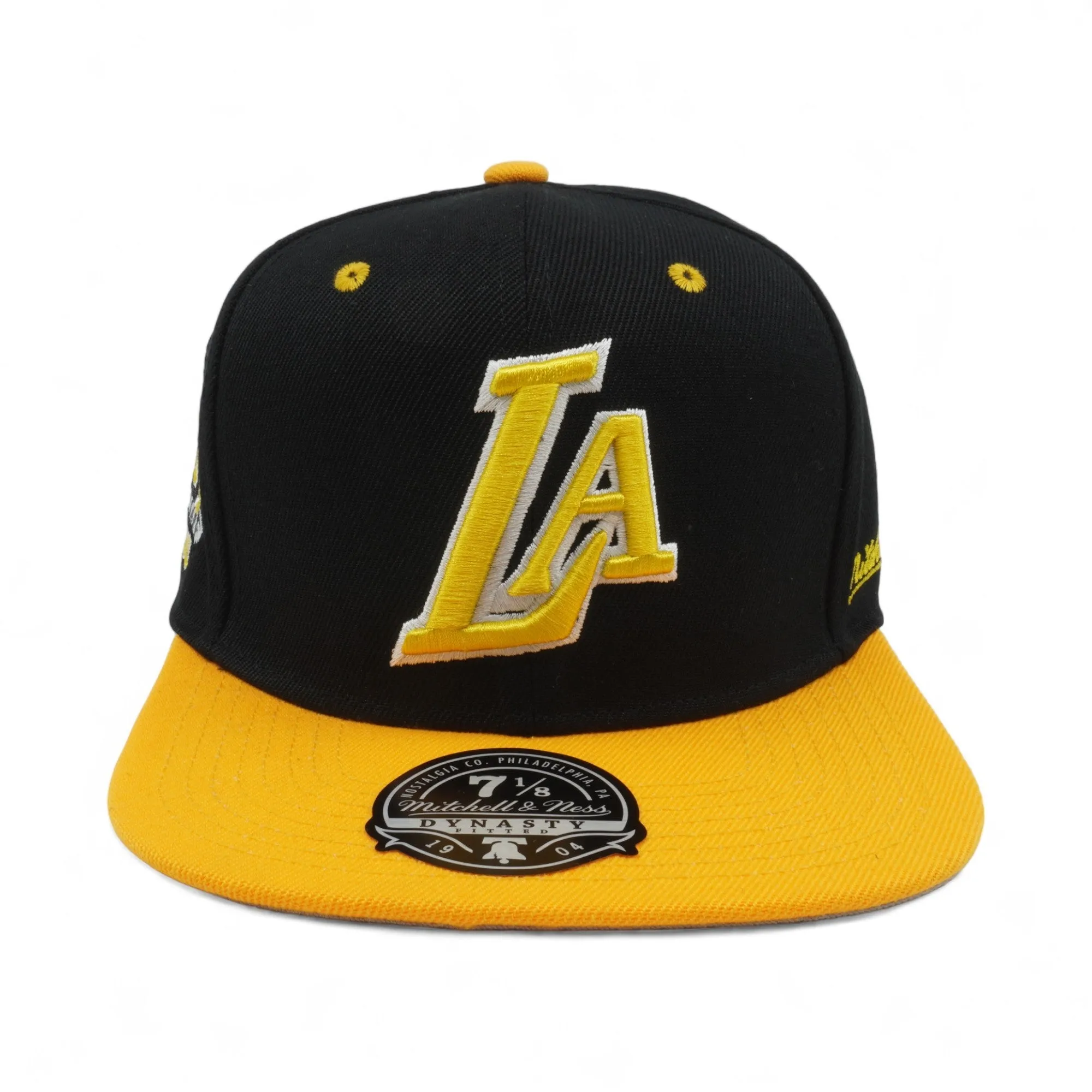 Mitchell & Ness Men's NBA Yellow Toe Fitted Hwc Lakers Fitted Caps sold by Zulily product image thumbnail 2