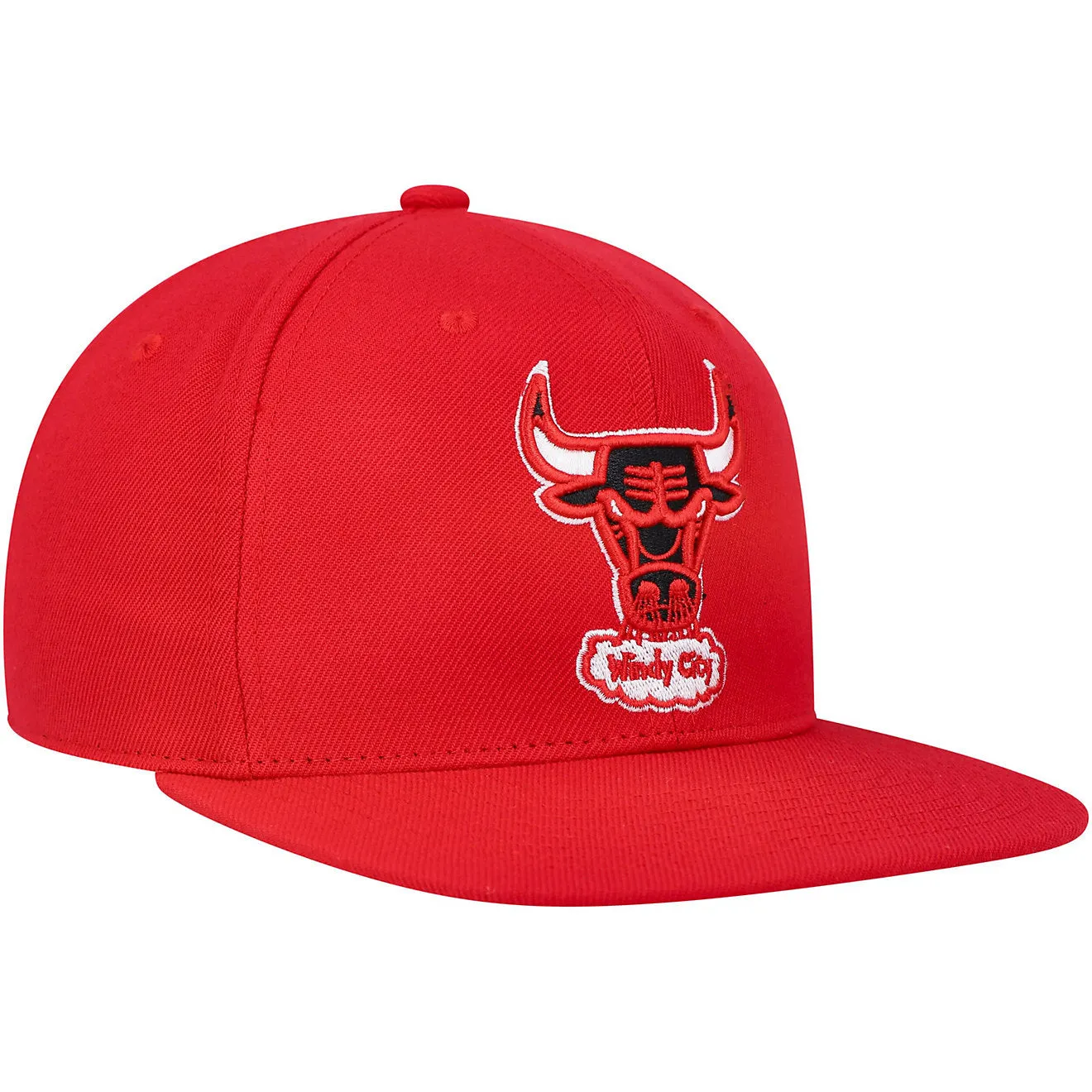 Mitchell & Ness Men's NBA Team Ground 2.0 Fitted Hwc Bulls Fitted Caps sold by Zulily product image thumbnail 3