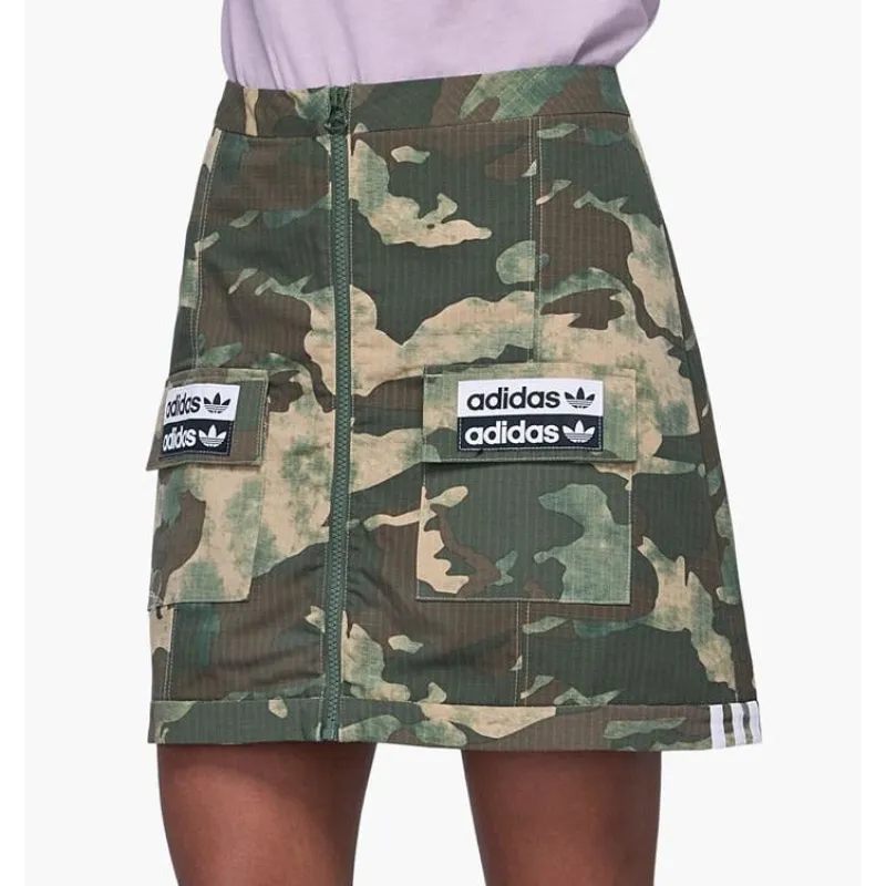 adidas Women's Originals Camo Skirt Skirts made by Adidas
