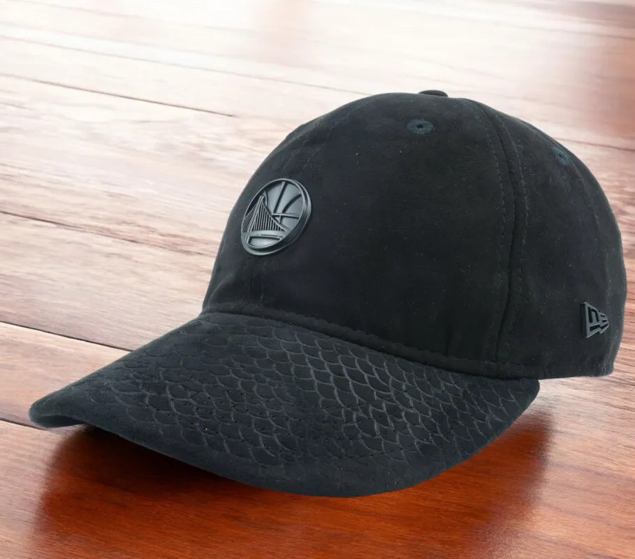 New Era Men's NBA Golden State Warriors Snake Skin 9Fifty Strapback Hats sold by Zulily