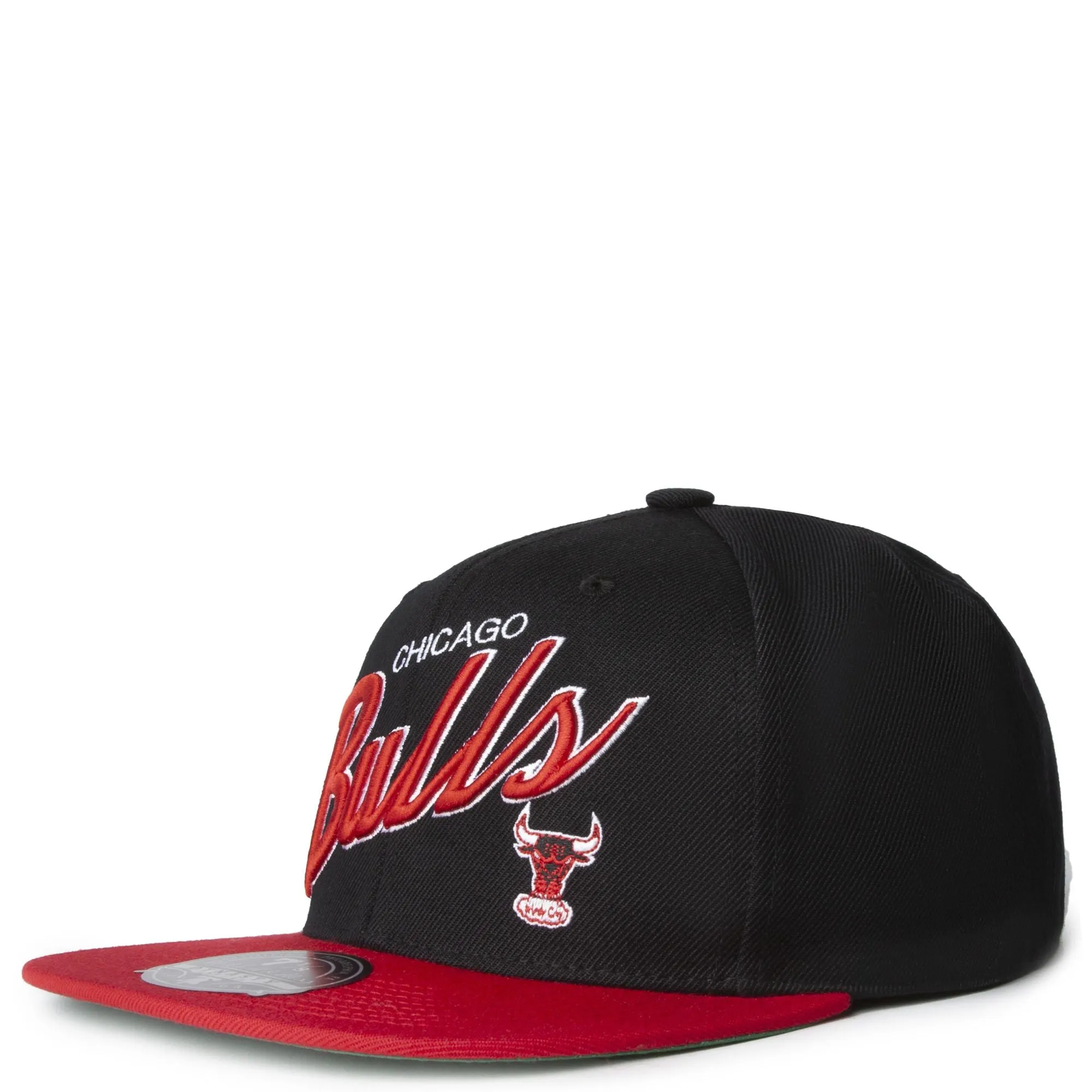 Mitchell & Ness Men's NBA Team Script 2.0 Fitted Hwc Bulls Fitted Caps sold by Zulily product image thumbnail 2