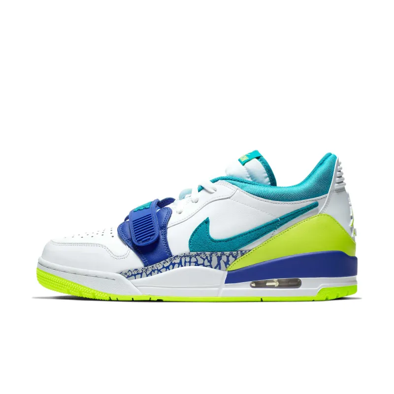 Air Jordan Men's Legacy 312 Low 'Neon Aquamarine' Sample (Sample) sold by Zulily