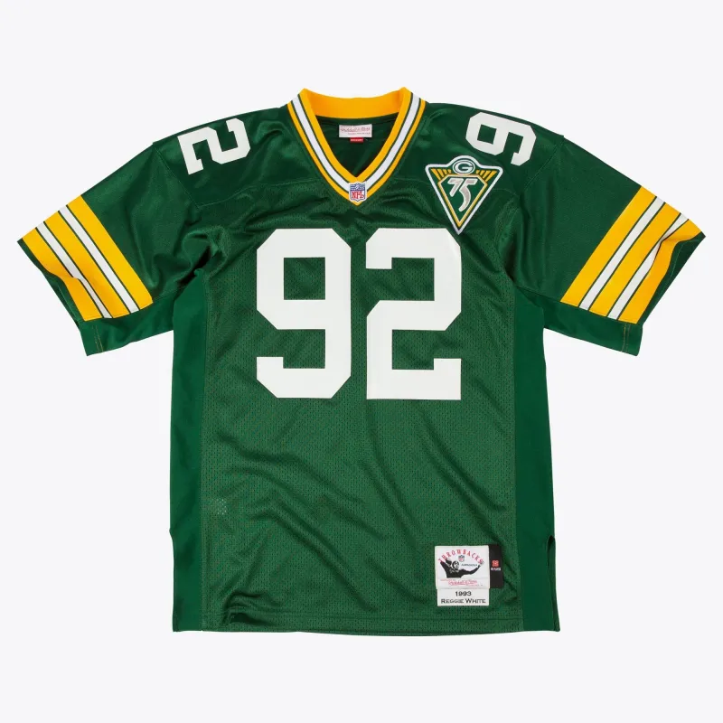 Mitchell & Ness Men's NFL Authentic Jersey Packers 1993 Reggie White Jerseys sold by Zulily