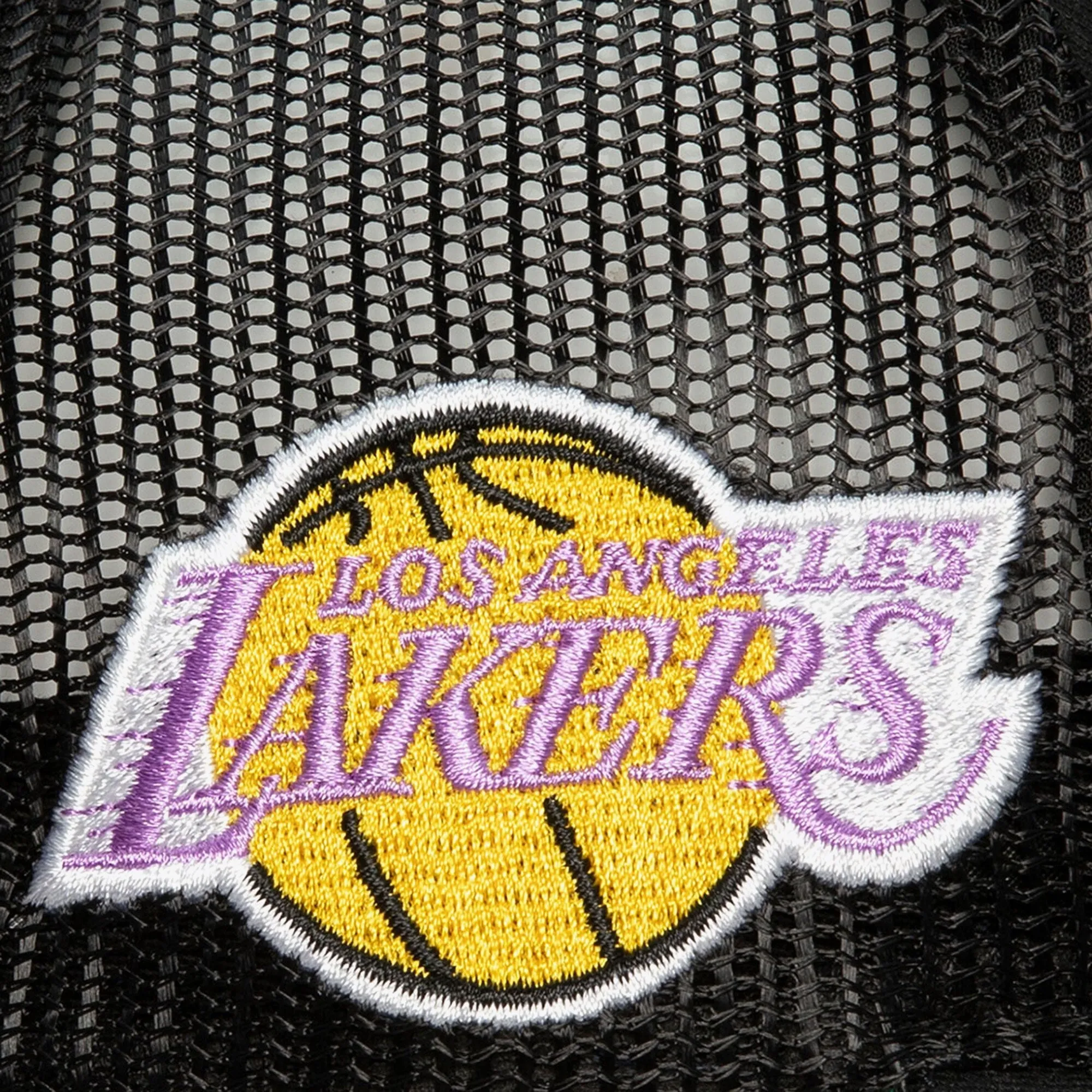 Mitchell & Ness Men's NBA Team Seal Trucker Hwc Lakers Ball Caps sold by Zulily product image thumbnail 3