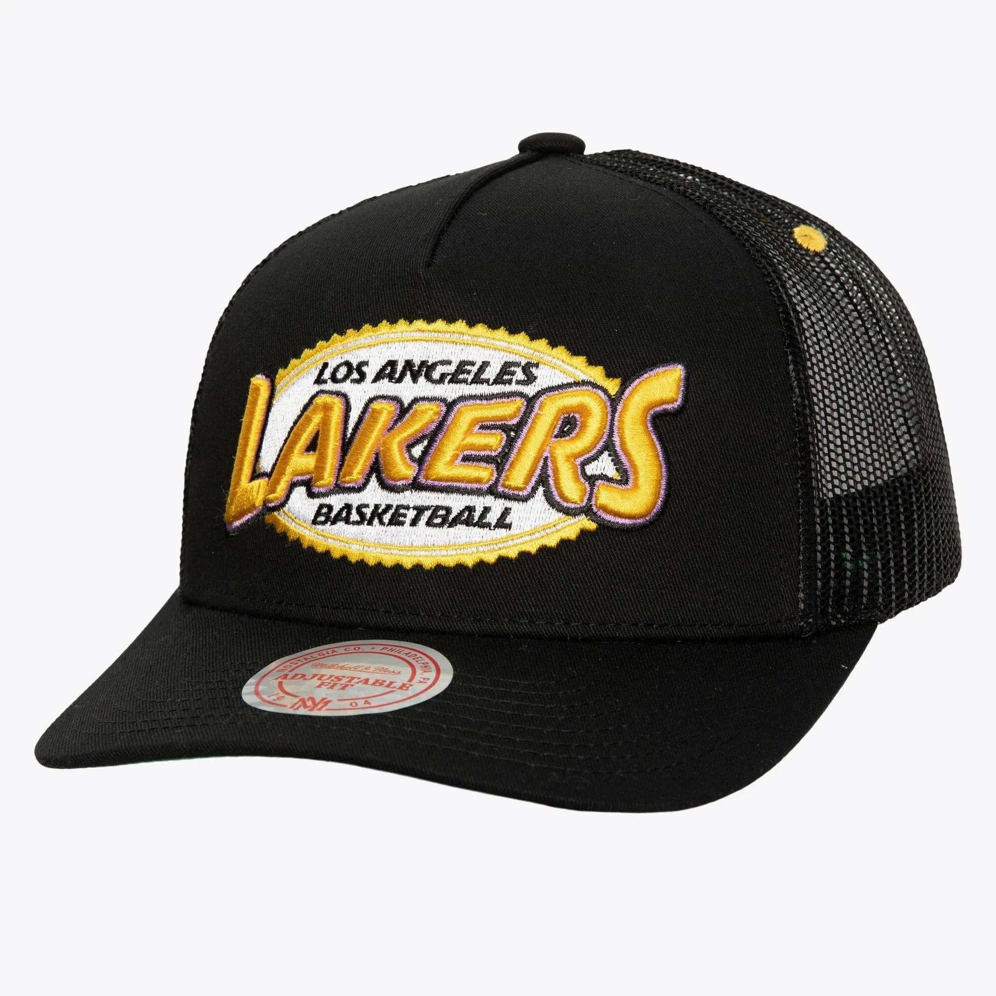 Mitchell & Ness Men's NBA Team Seal Trucker Hwc Lakers Ball Caps sold by Zulily