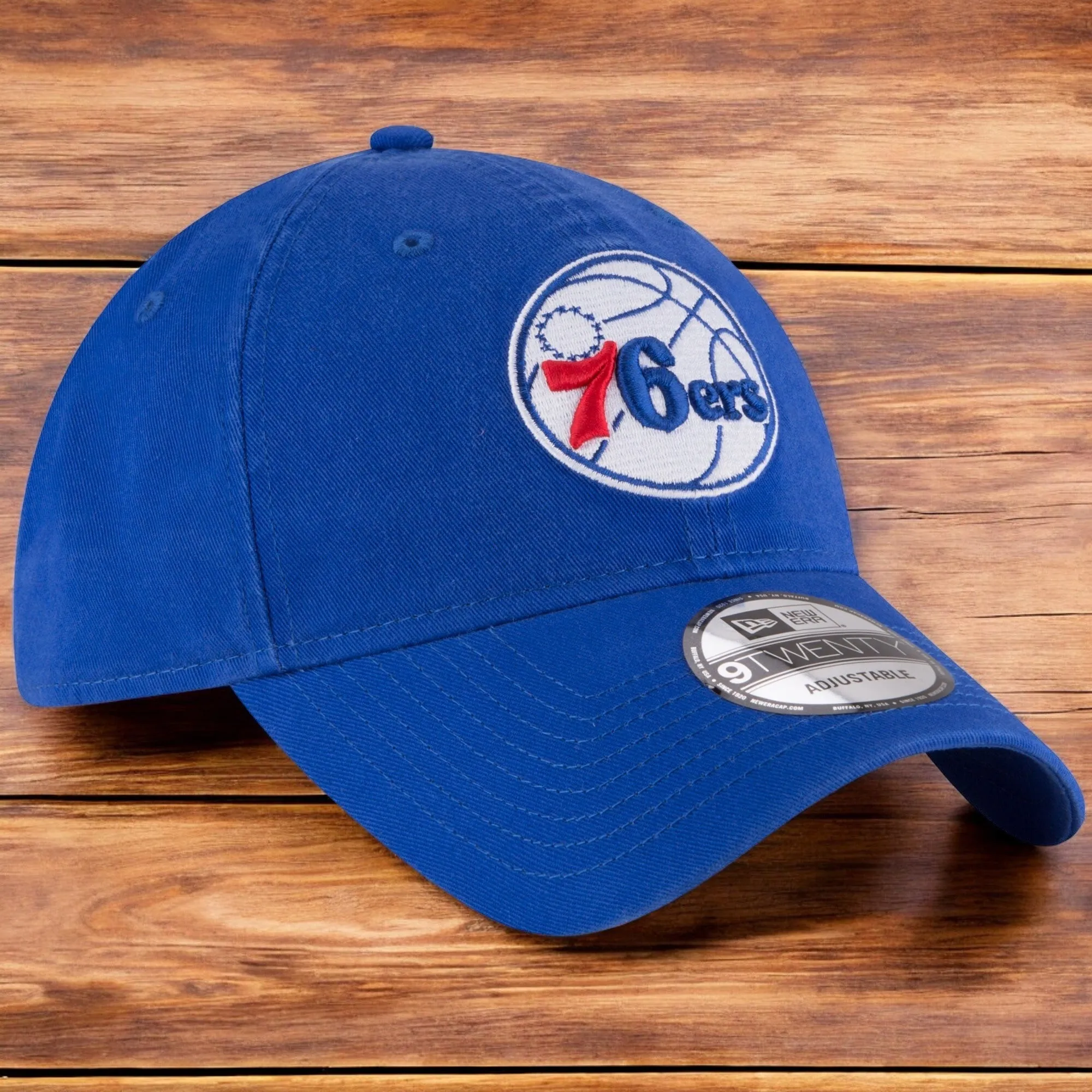 New Era Men's NBA Philadelphia 76Ers 920 Core Classic Strapback Hats sold by Zulily product image thumbnail 3