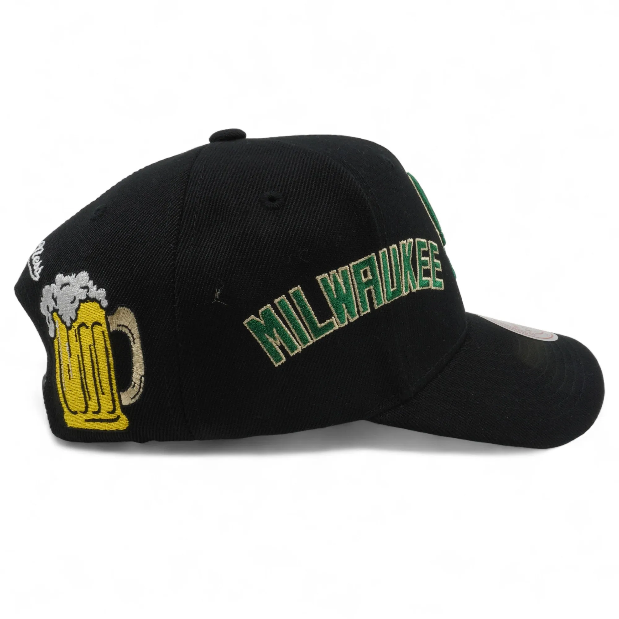 Mitchell & Ness Men's NBA Hyper Local Pro Crown Bucks sold by Zulily product image thumbnail 5