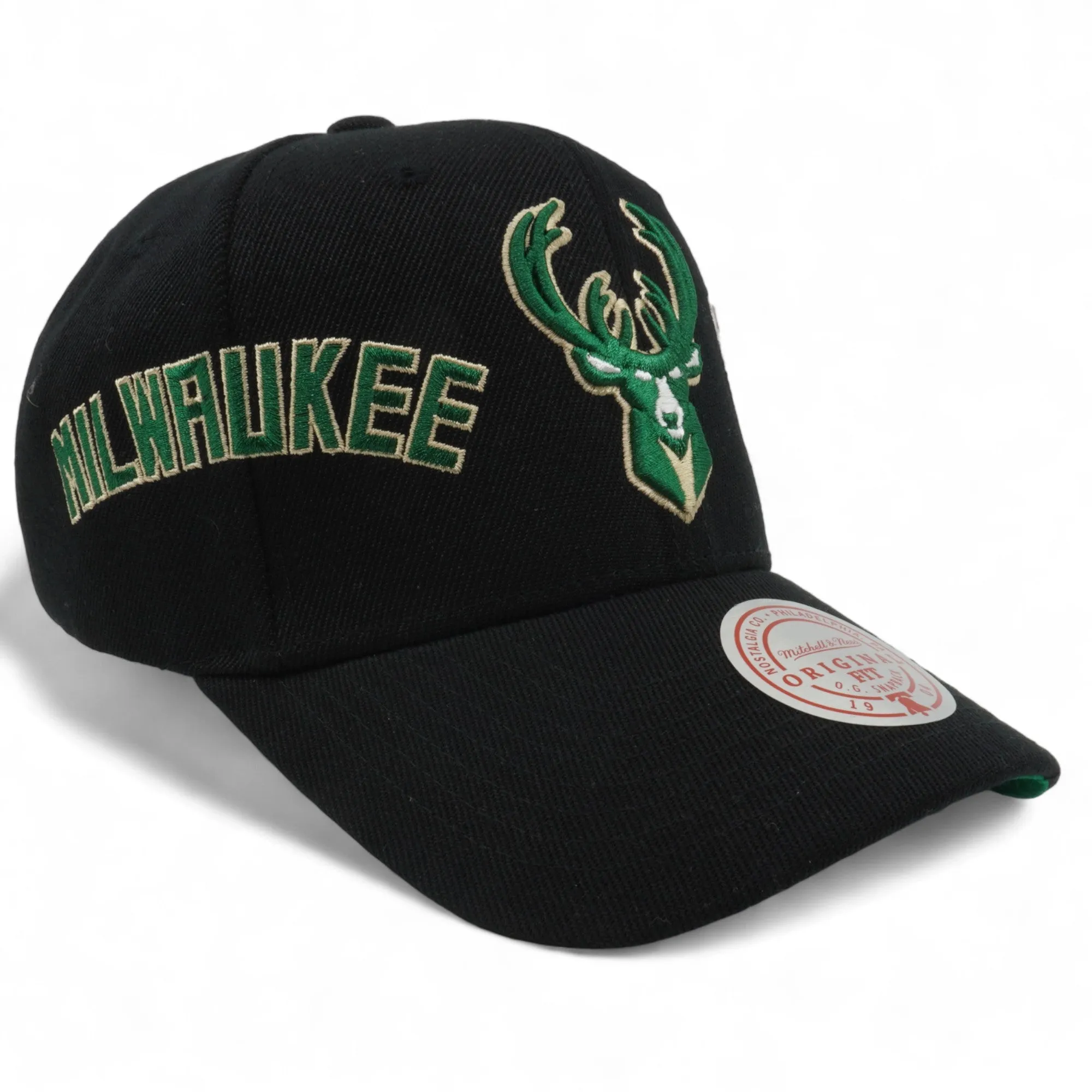 Mitchell & Ness Men's NBA Hyper Local Pro Crown Bucks sold by Zulily product image thumbnail 3