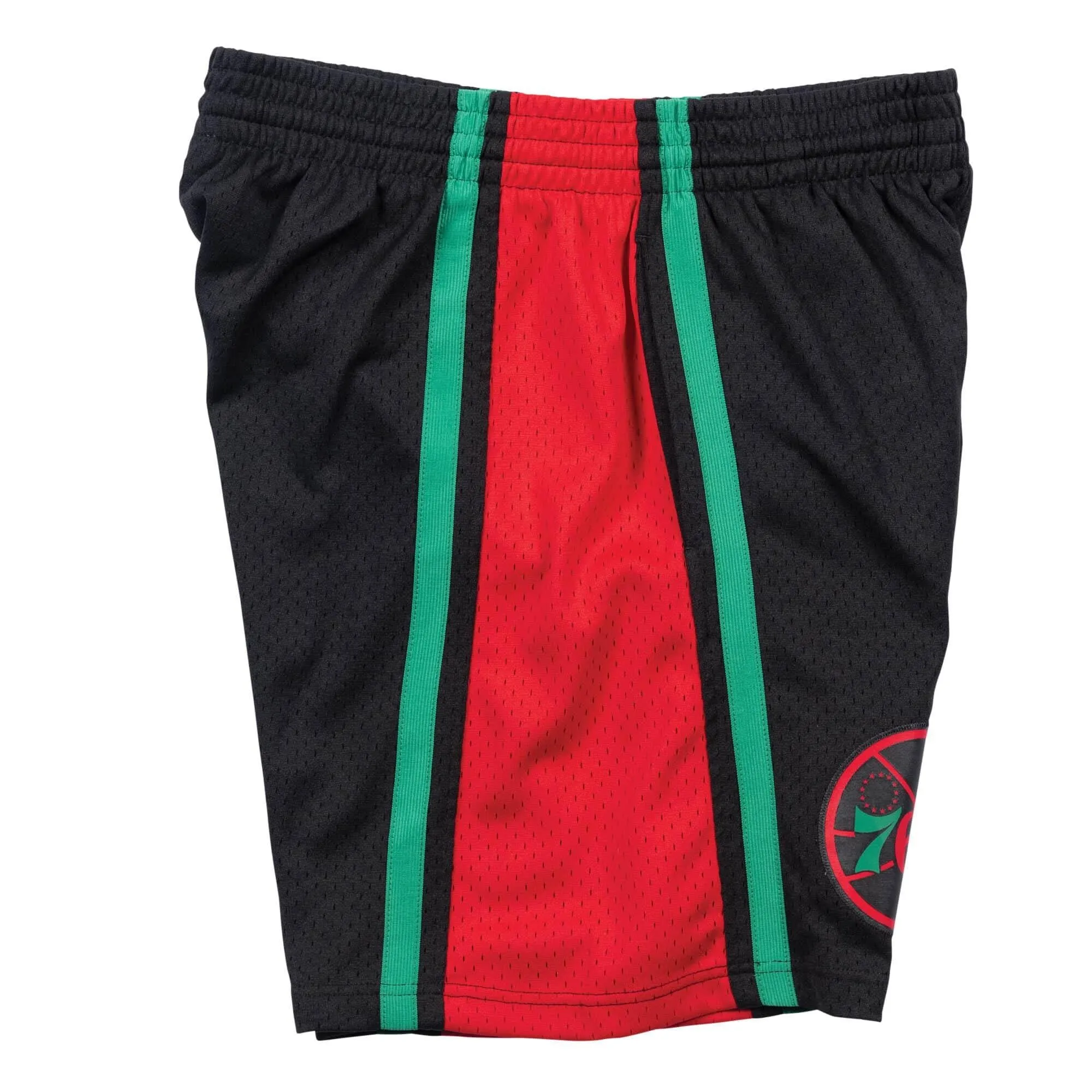 Mitchell & Ness Men's NBA Christmas Swingman Shorts Philadelphia 76Ers 1996-97 sold by Zulily product image thumbnail 4