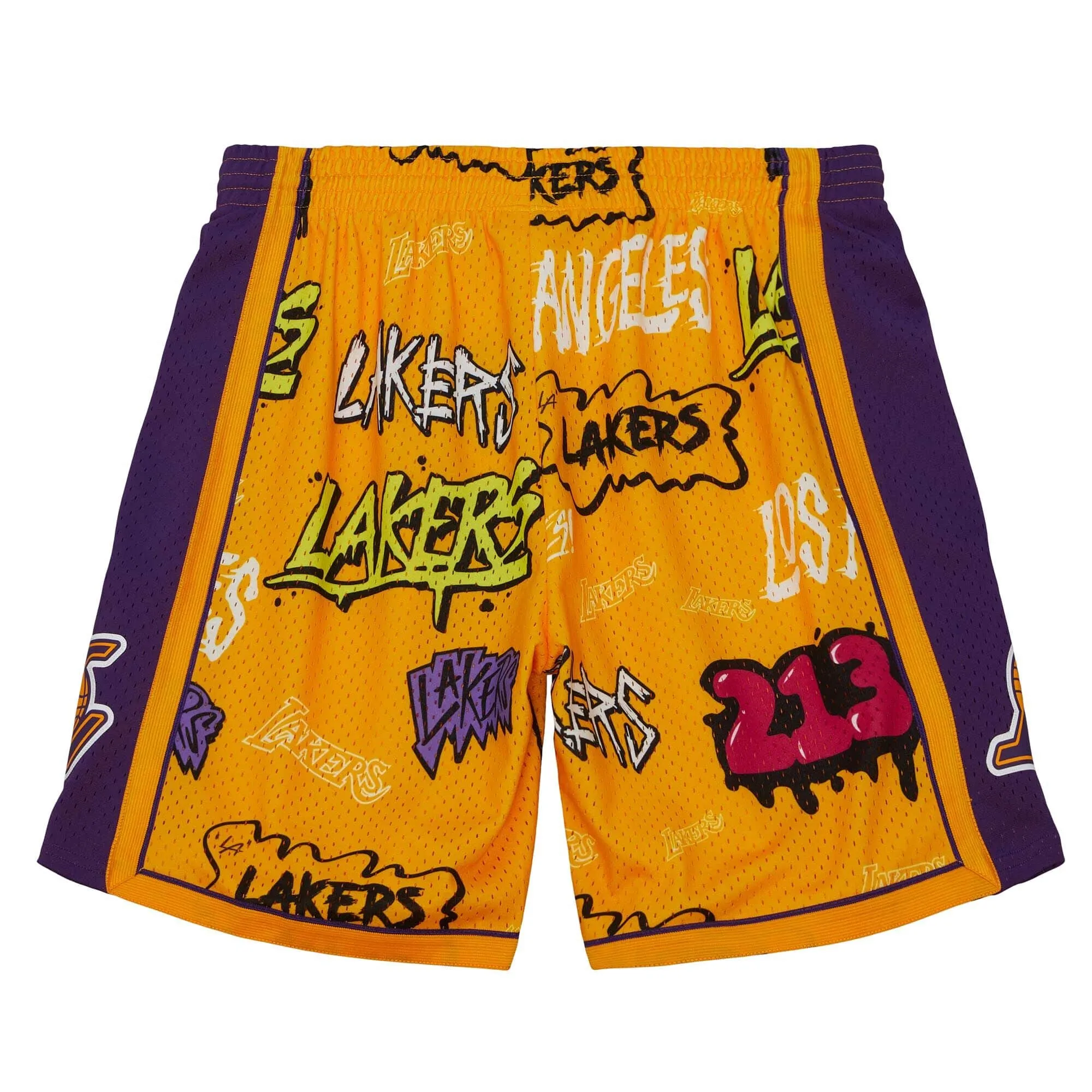 Mitchell & Ness NBA Slap Sticker Swingman Short La Lakers 2009 Jerseys sold by Zulily product image thumbnail 2