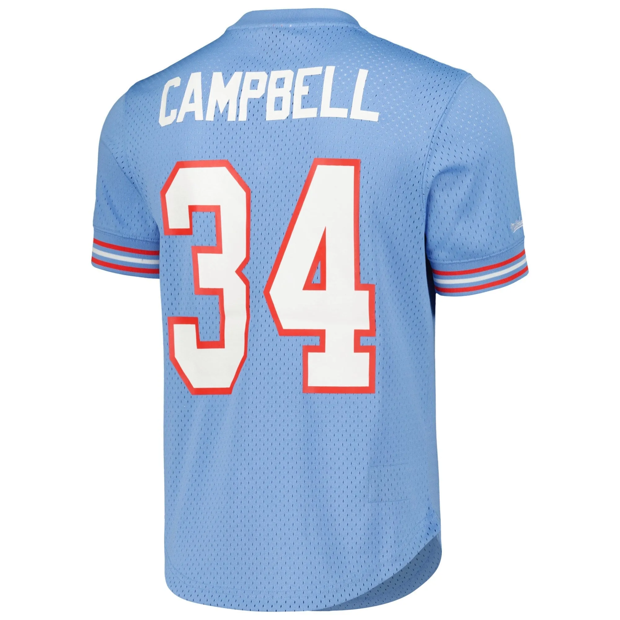 Mitchell & Ness Men's NFL N&N Mesh Crewneck Oilers 1983 Earl Campbell Jerseys sold by Zulily product image thumbnail 2